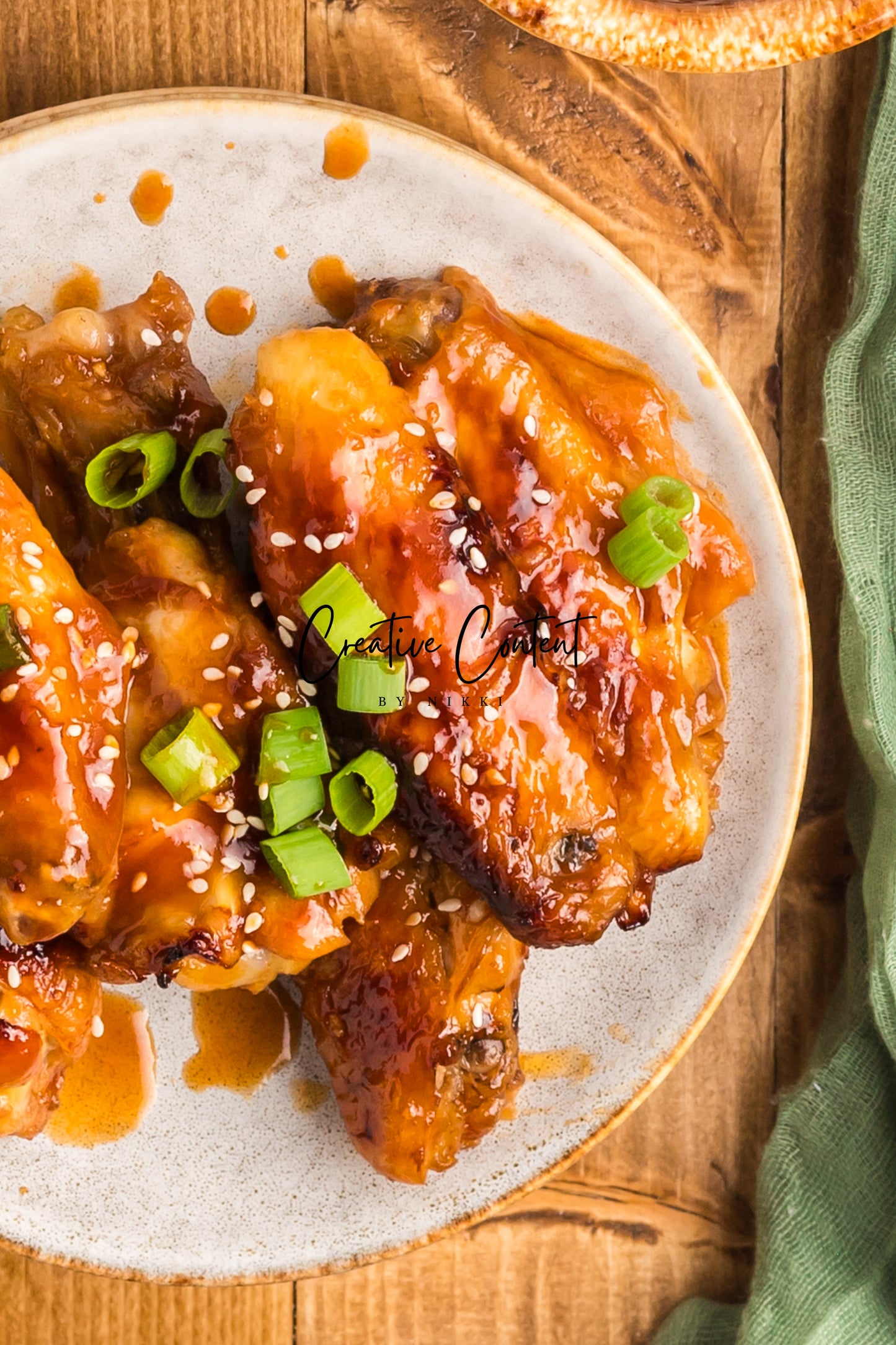 Honey Sticky Chicken Wings - Set 2 of 2