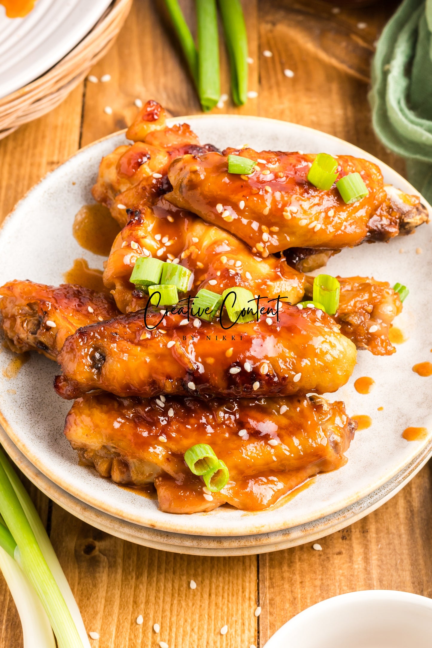 Honey Sticky Chicken Wings - Set 2 of 2