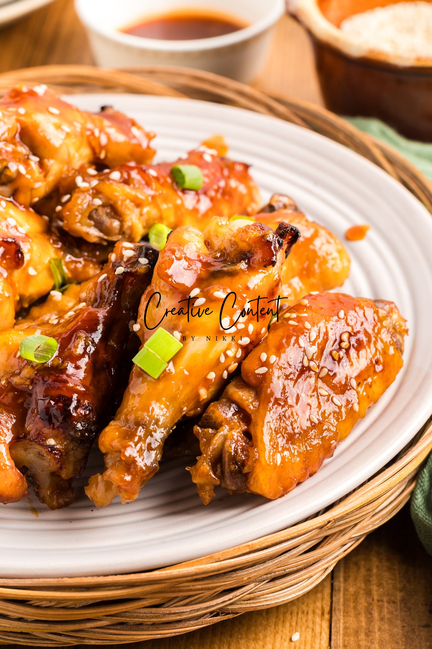 Honey Sticky Chicken Wings - Set 2 of 2
