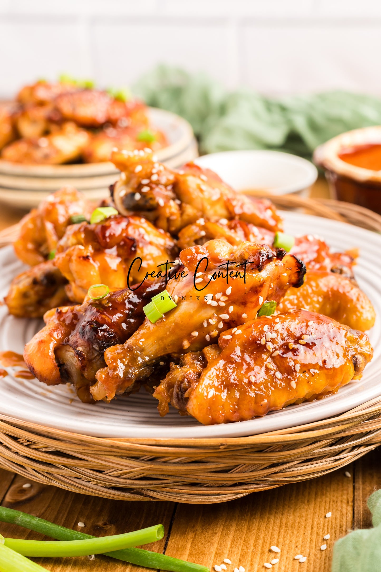 Honey Sticky Chicken Wings - Set 2 of 2