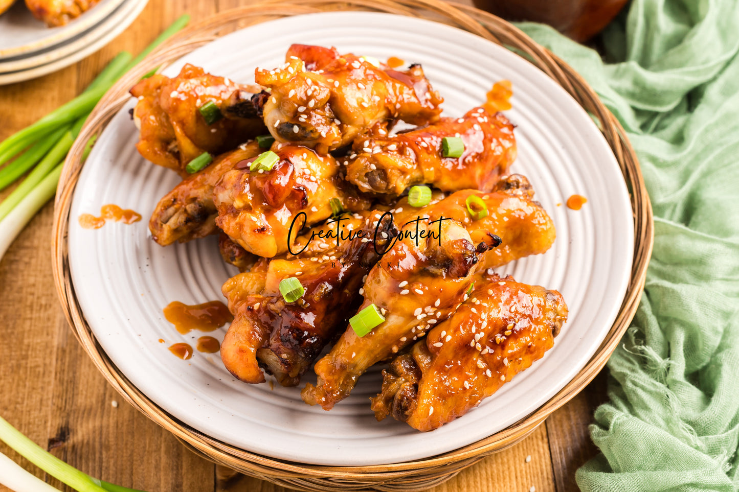 Honey Sticky Chicken Wings - Set 2 of 2