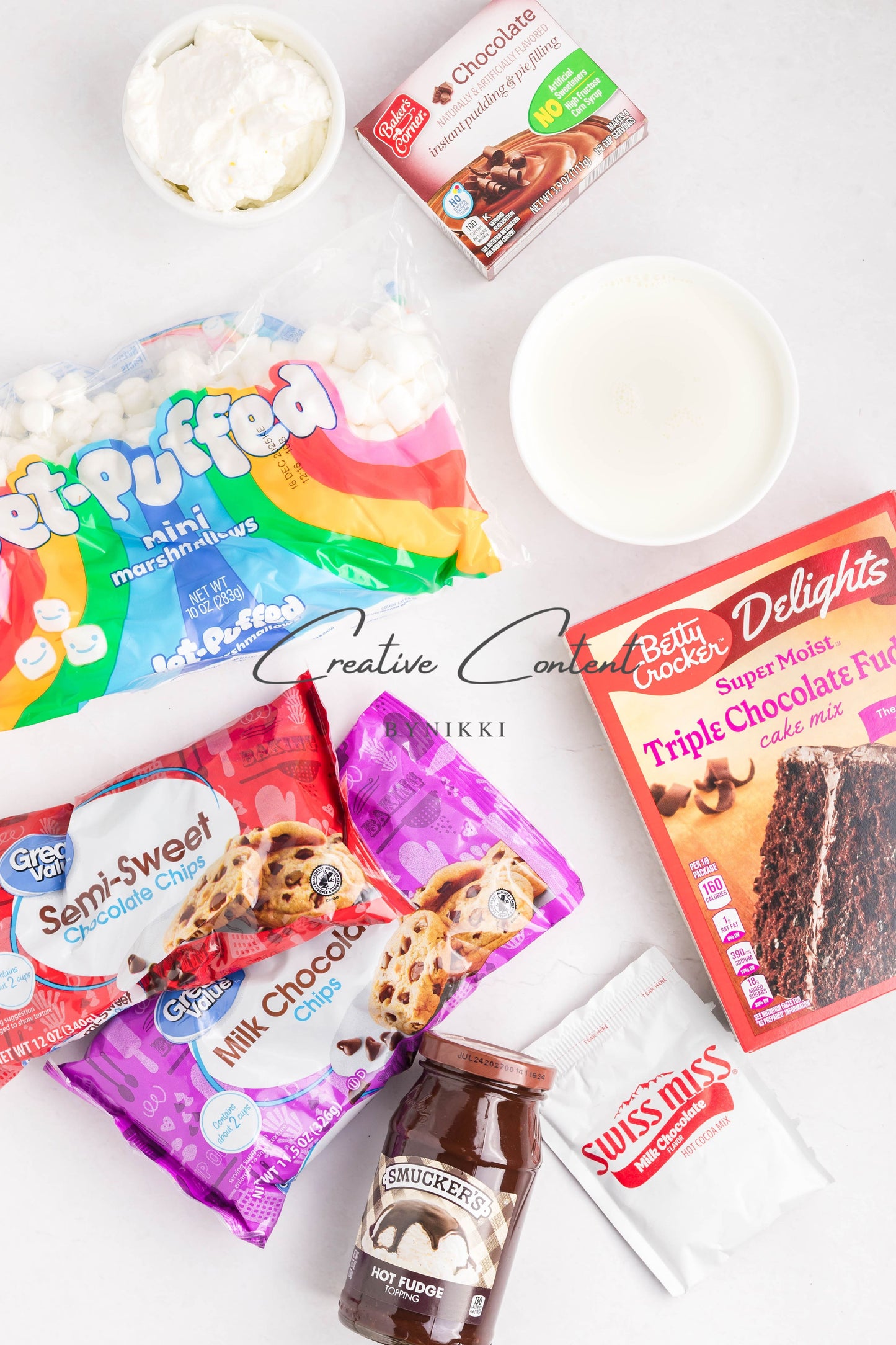 Hot Chocolate Dump Cake - Exclusive