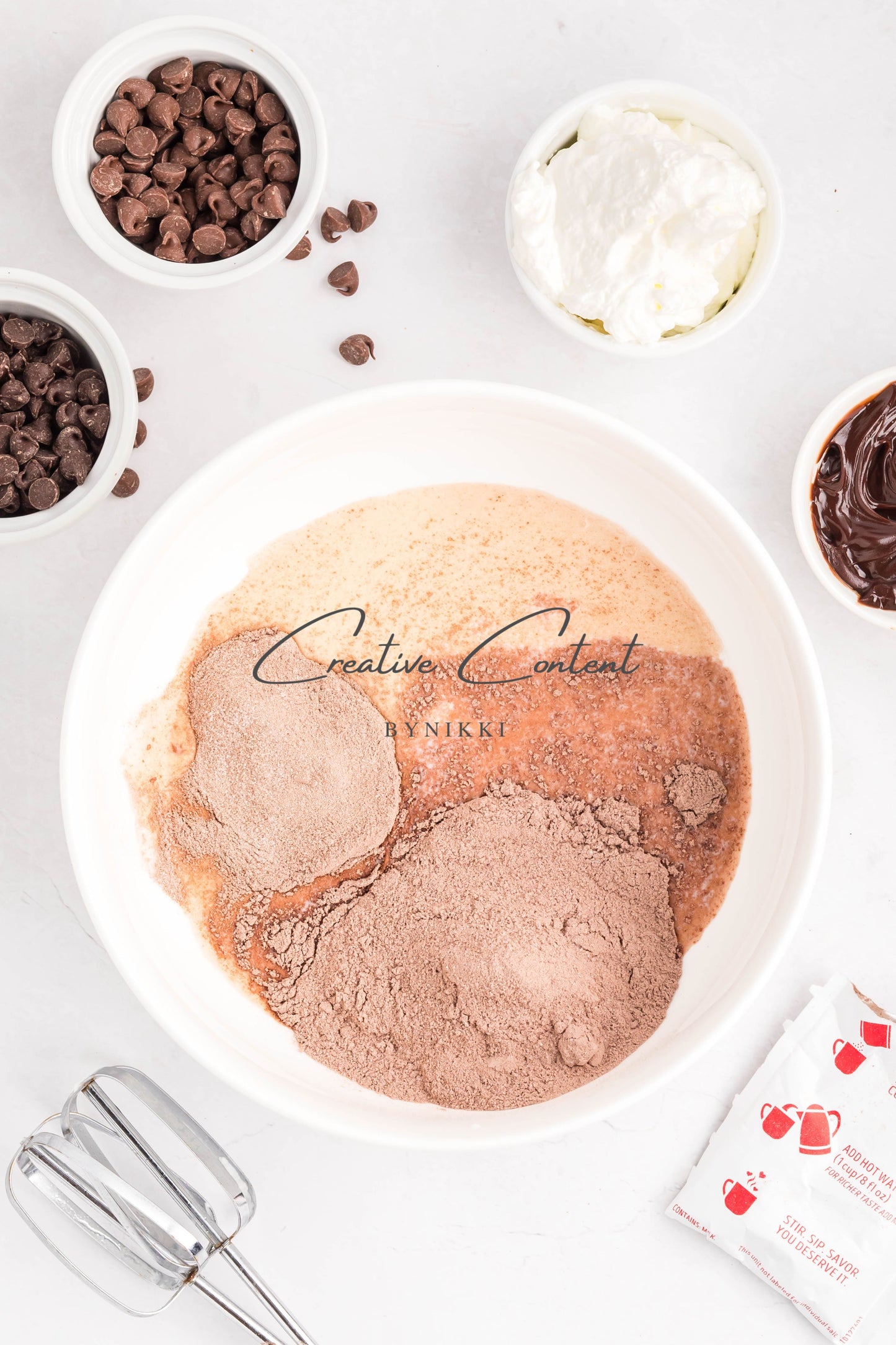 Hot Chocolate Dump Cake - Exclusive