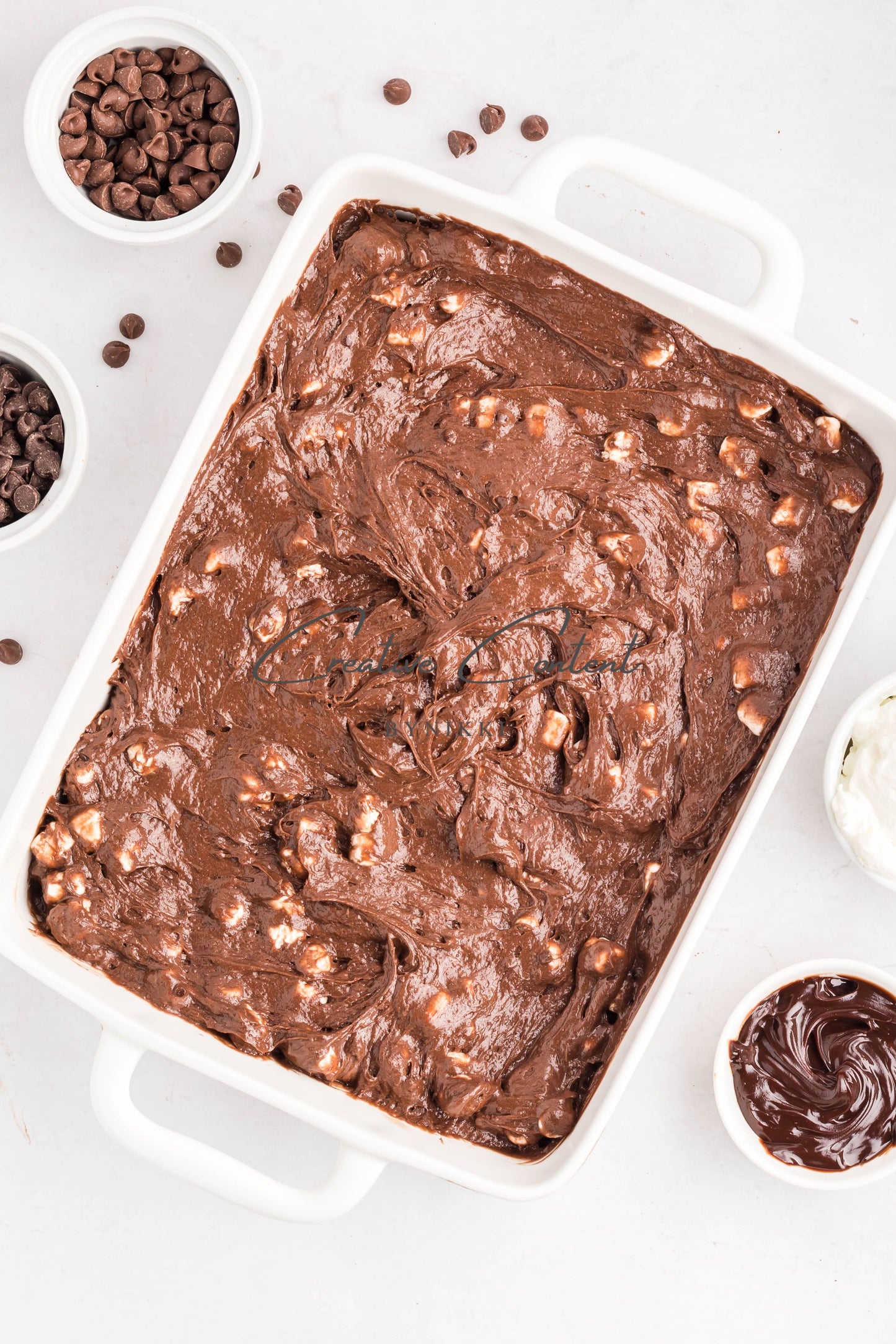 Hot Chocolate Dump Cake - Exclusive