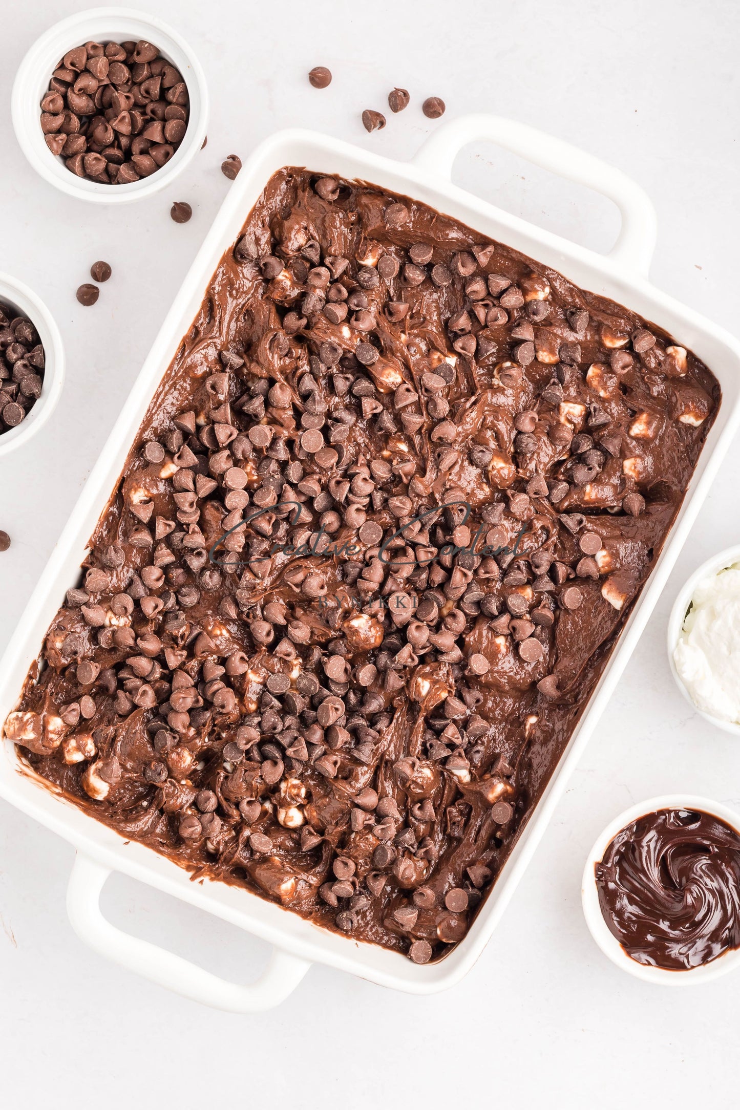 Hot Chocolate Dump Cake - Exclusive