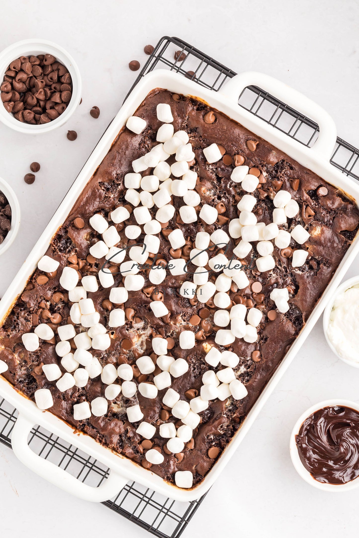 Hot Chocolate Dump Cake - Exclusive