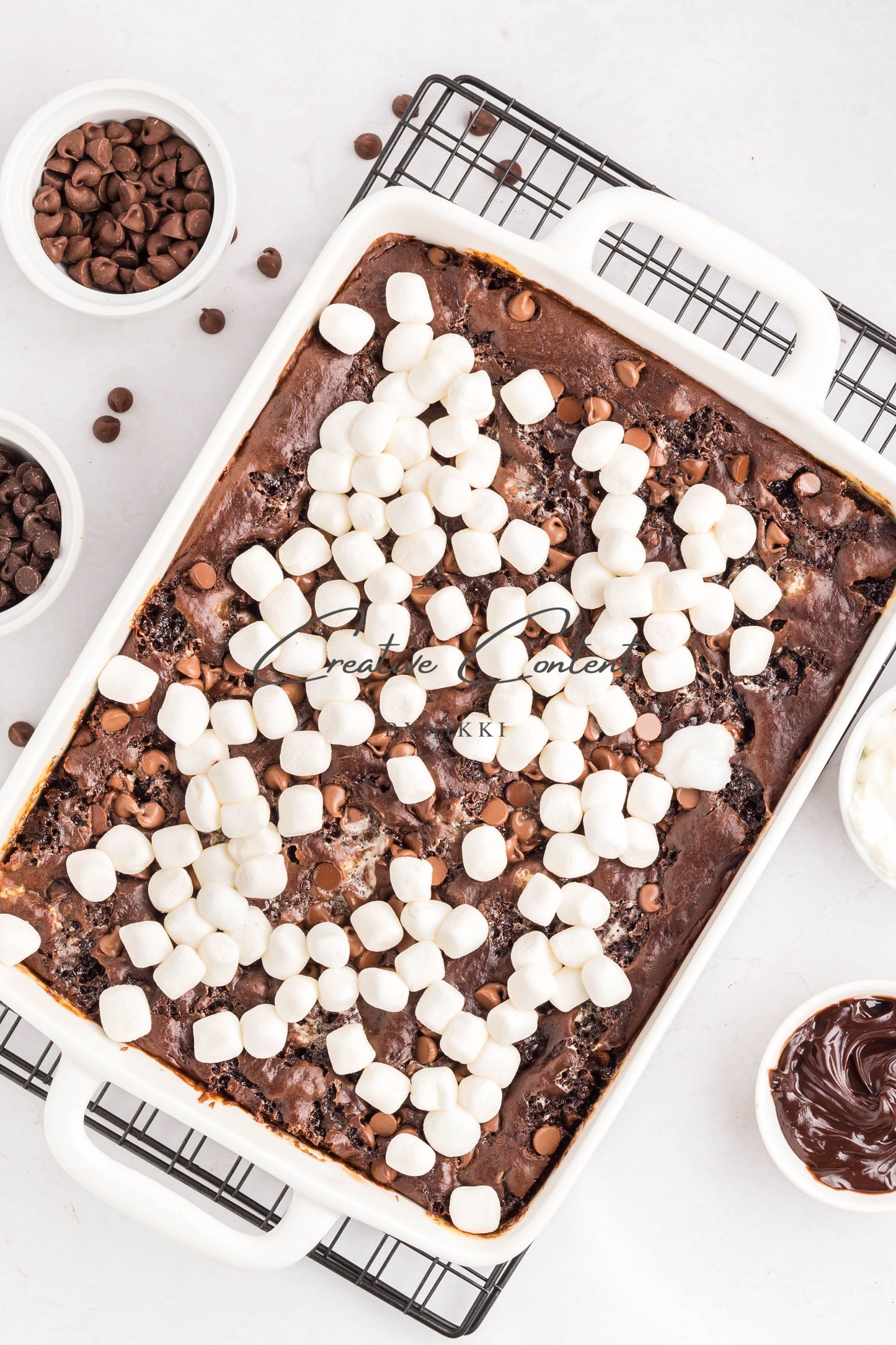 Hot Chocolate Dump Cake - Exclusive