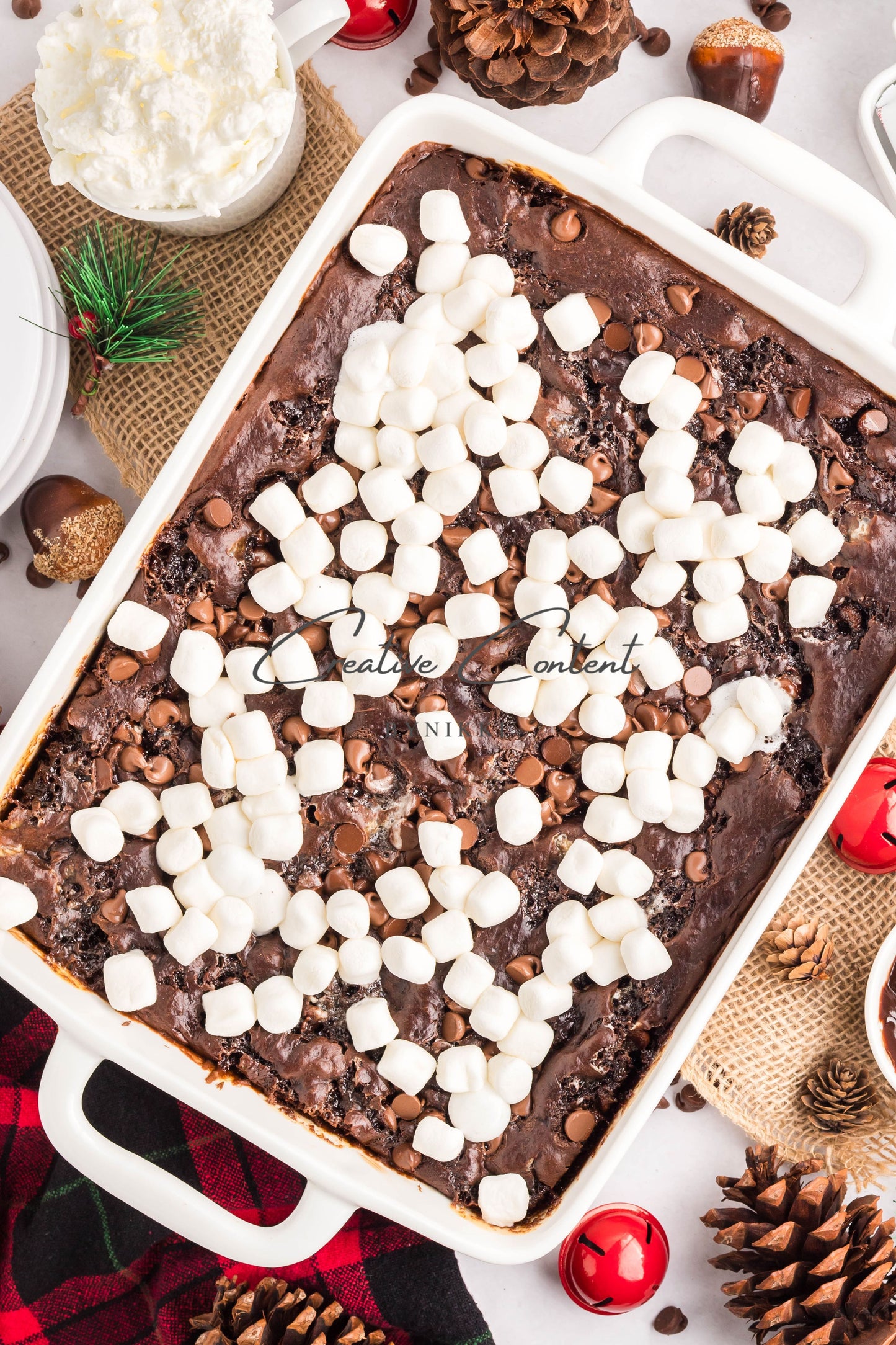 Hot Chocolate Dump Cake - Exclusive