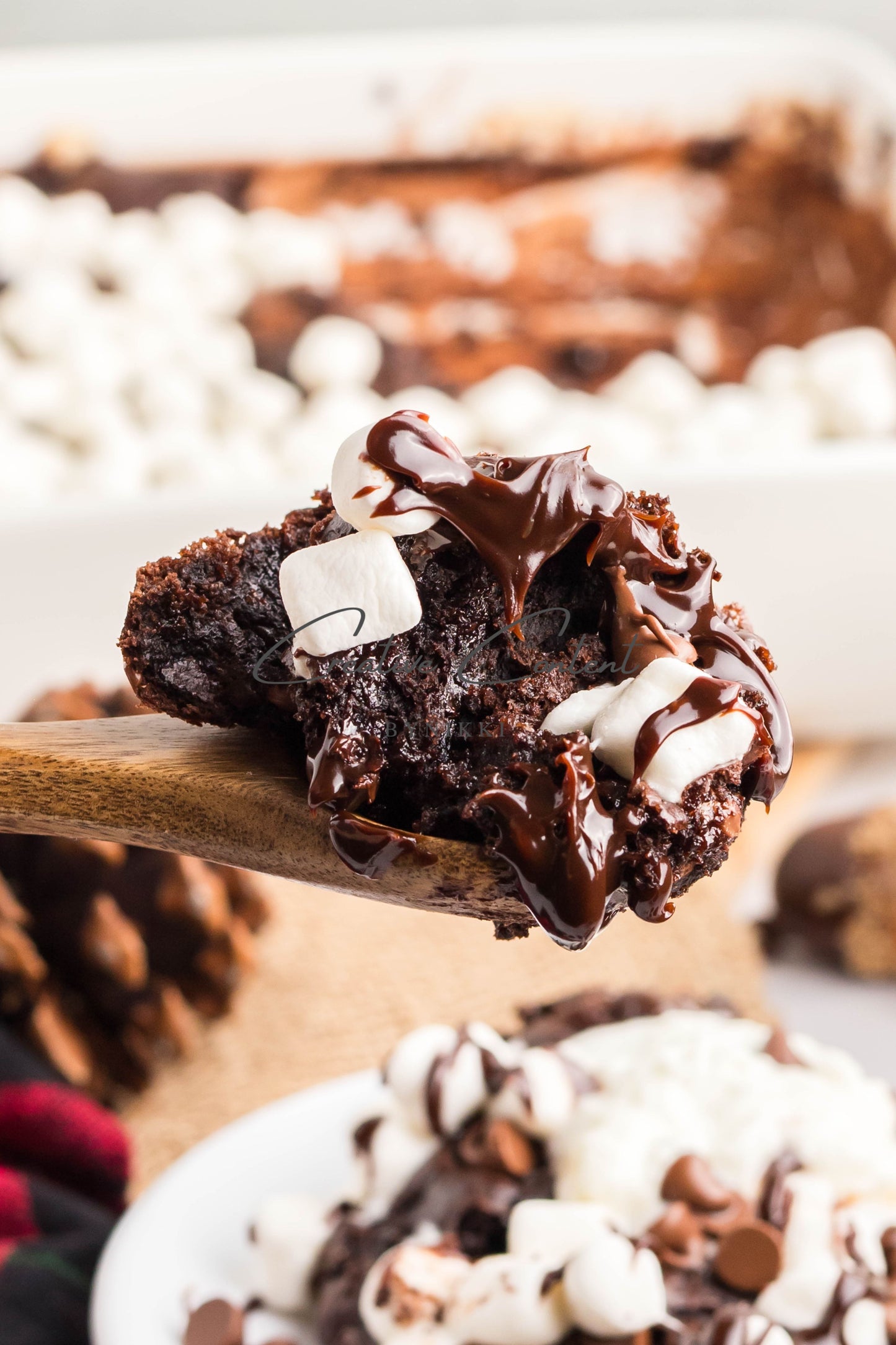 Hot Chocolate Dump Cake - Exclusive