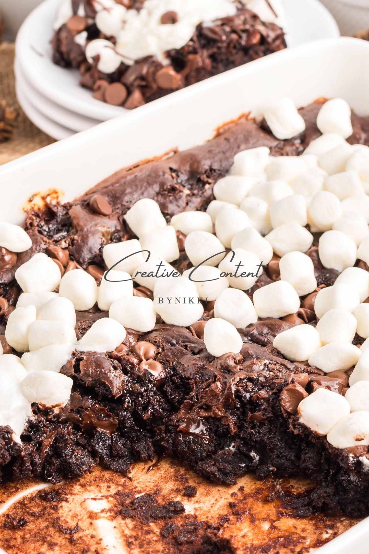 Hot Chocolate Dump Cake - Exclusive