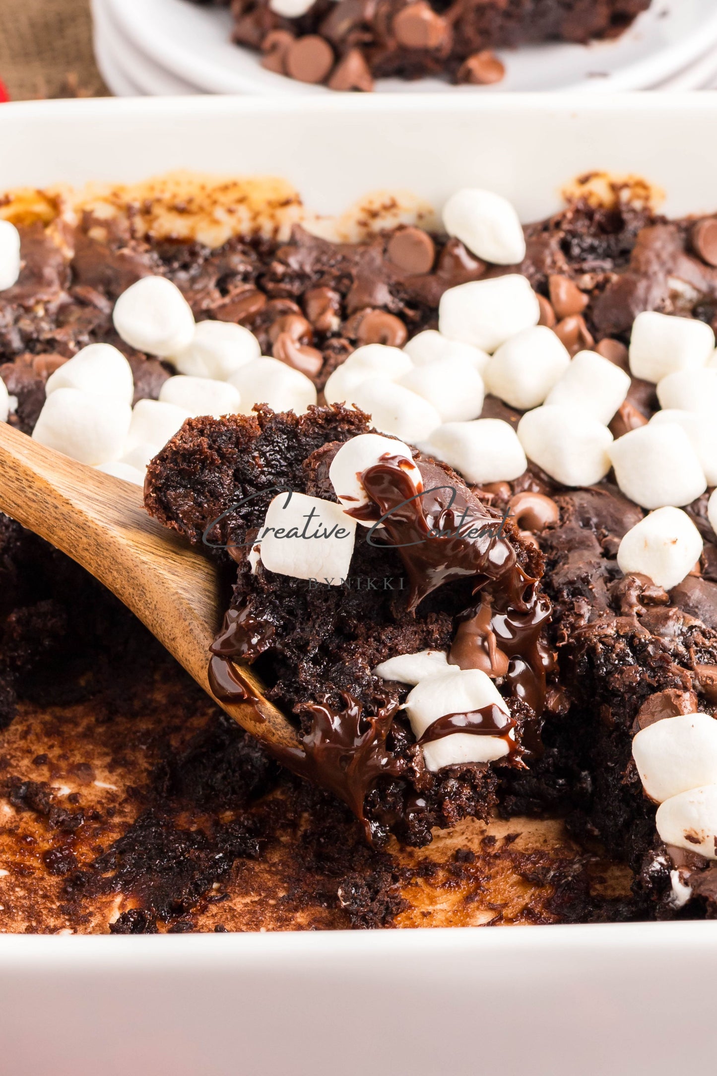 Hot Chocolate Dump Cake - Exclusive