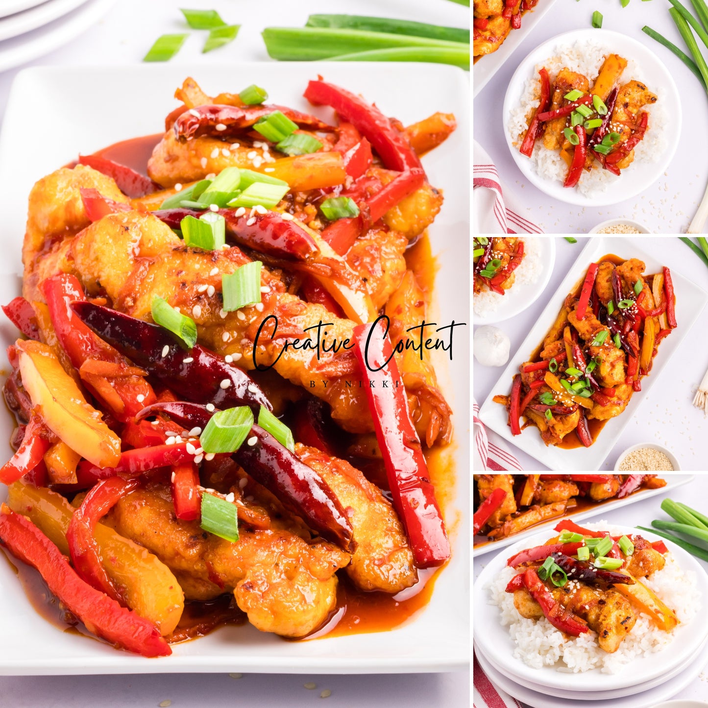 Hot and Spicy Chicken - Set 1 of 3