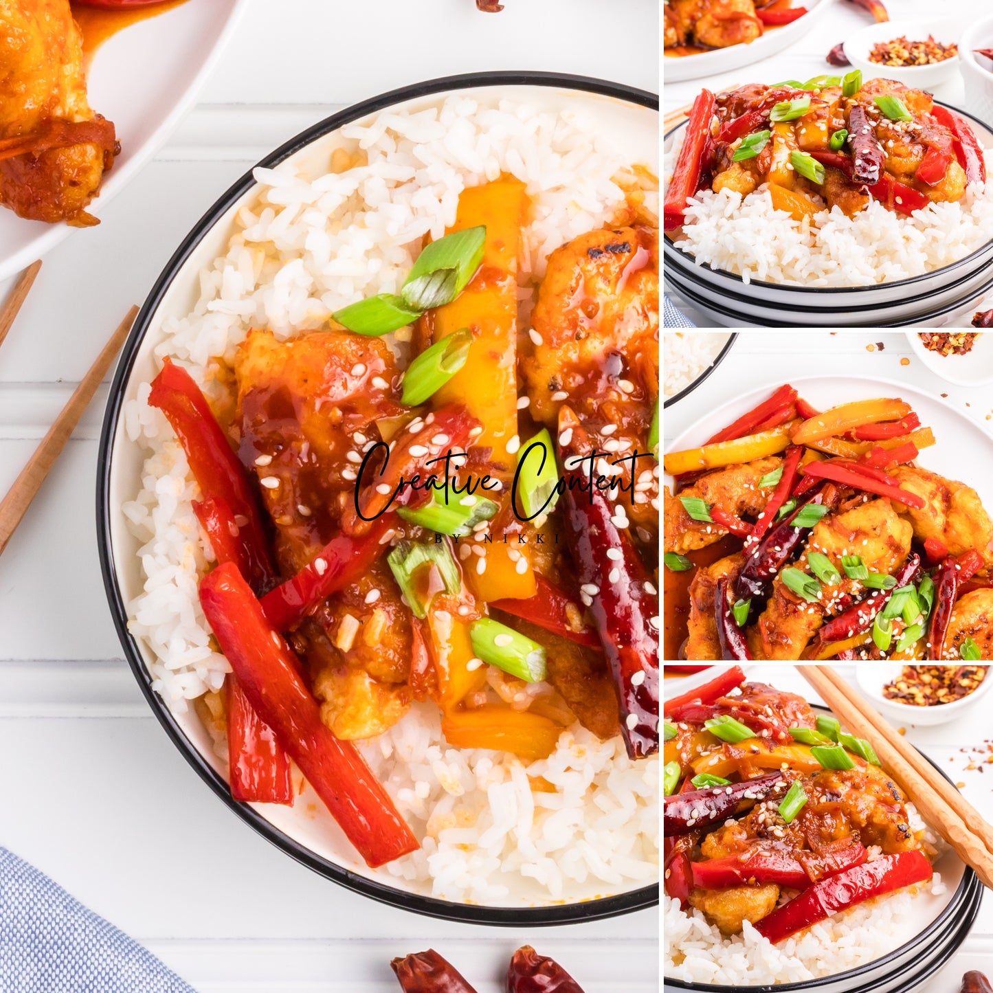 Hot and Spicy Chicken - Set 3 of 3