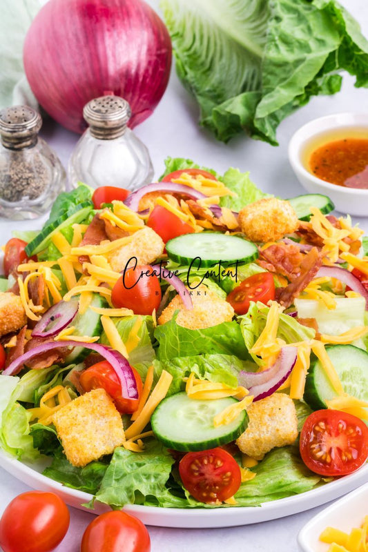 House Salad + Homemade Vinaigrette  - Set 1 of 2