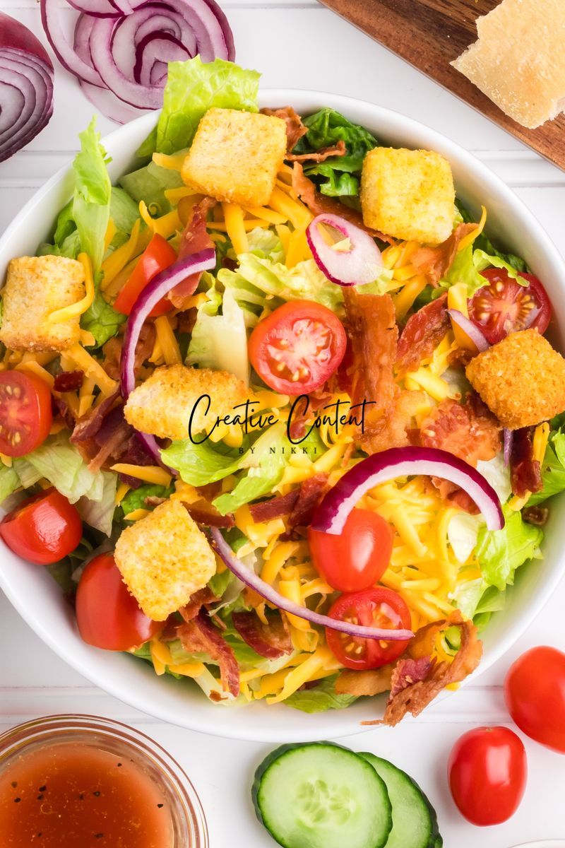 House Salad + Homemade Vinaigrette - Set 2 of 2
