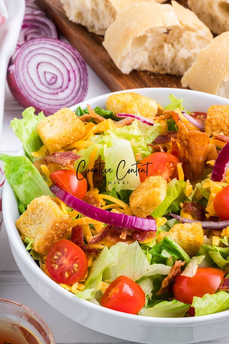 House Salad + Homemade Vinaigrette - Set 2 of 2
