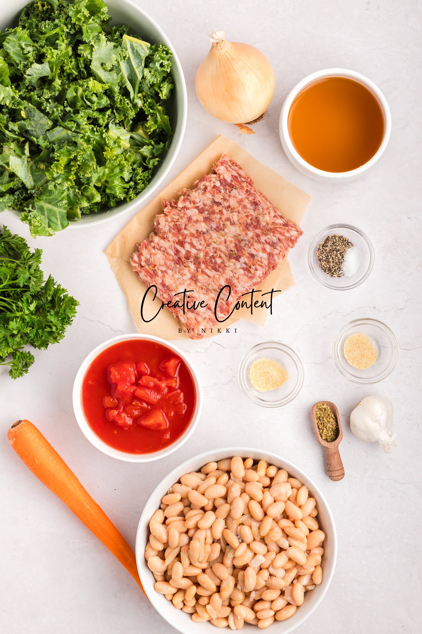 Kale and White Bean Sausage Soup - Exclusive