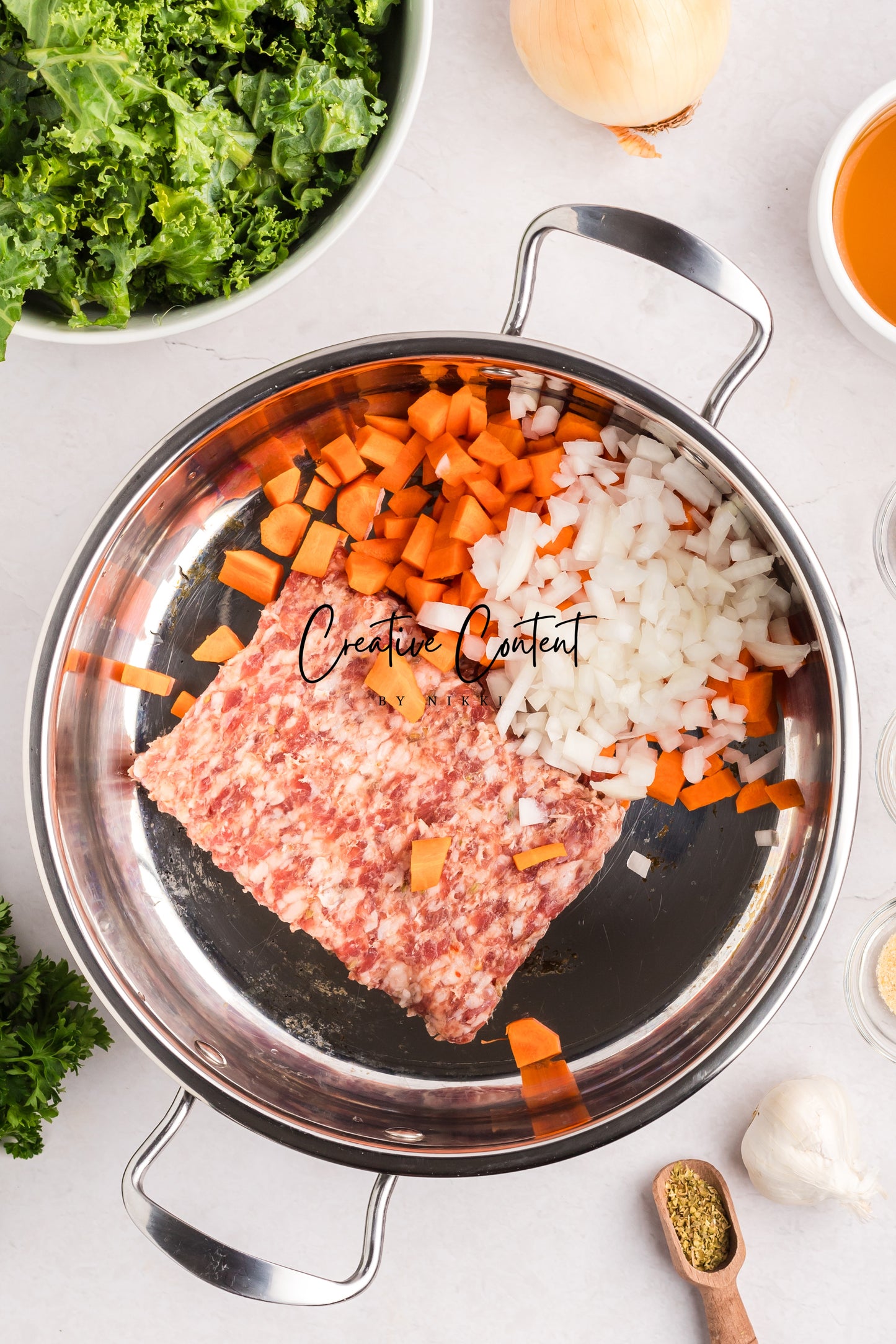 Kale and White Bean Sausage Soup - Exclusive
