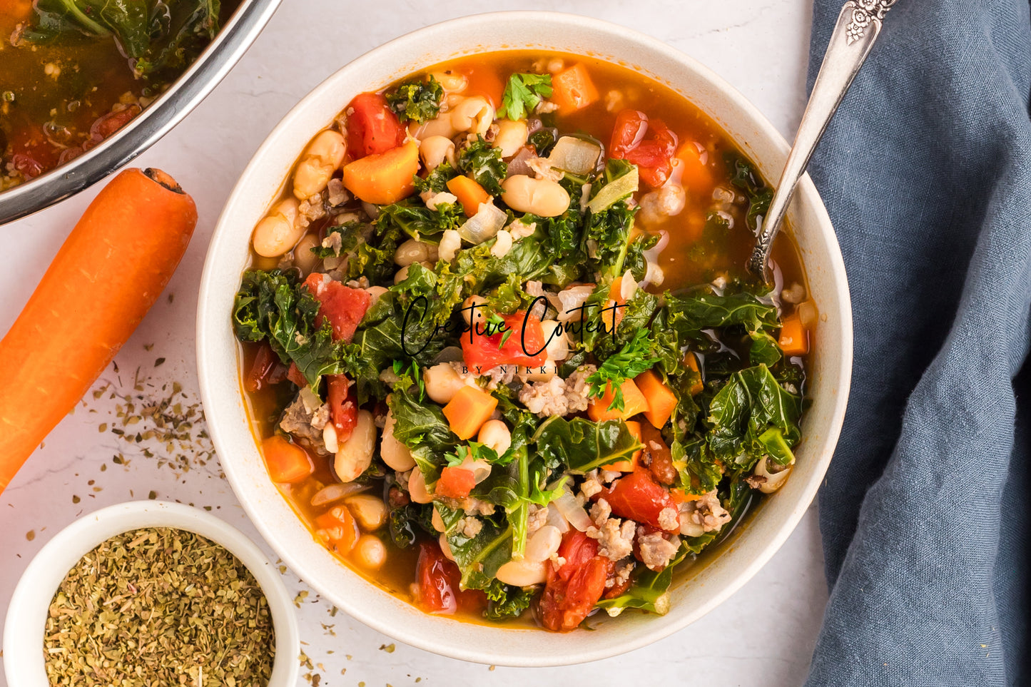 Kale and White Bean Sausage Soup - Exclusive
