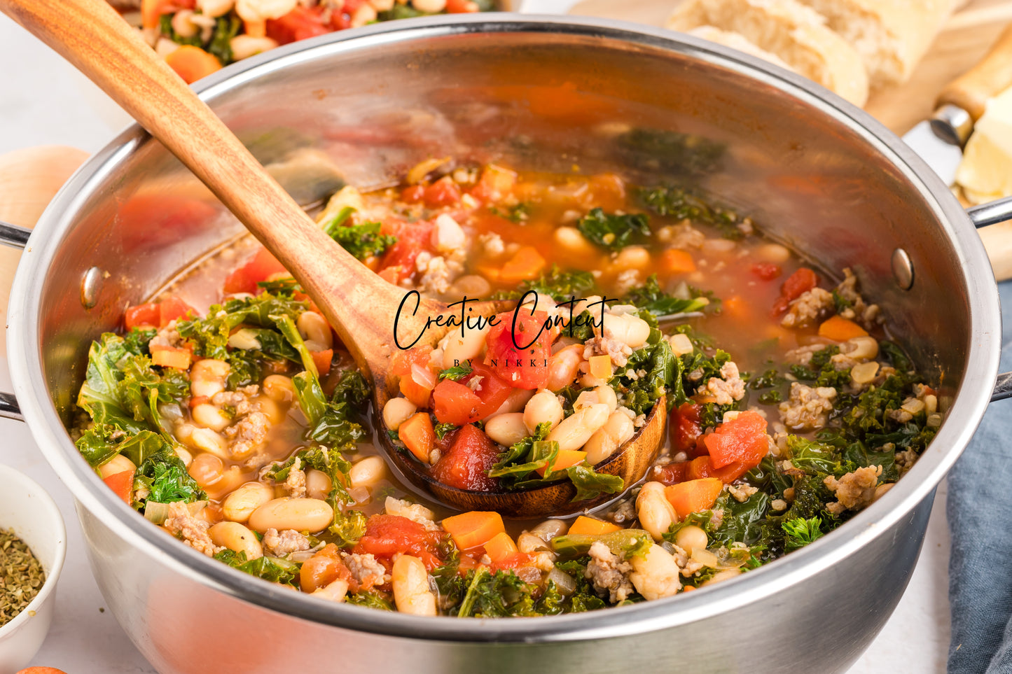 Kale and White Bean Sausage Soup - Exclusive