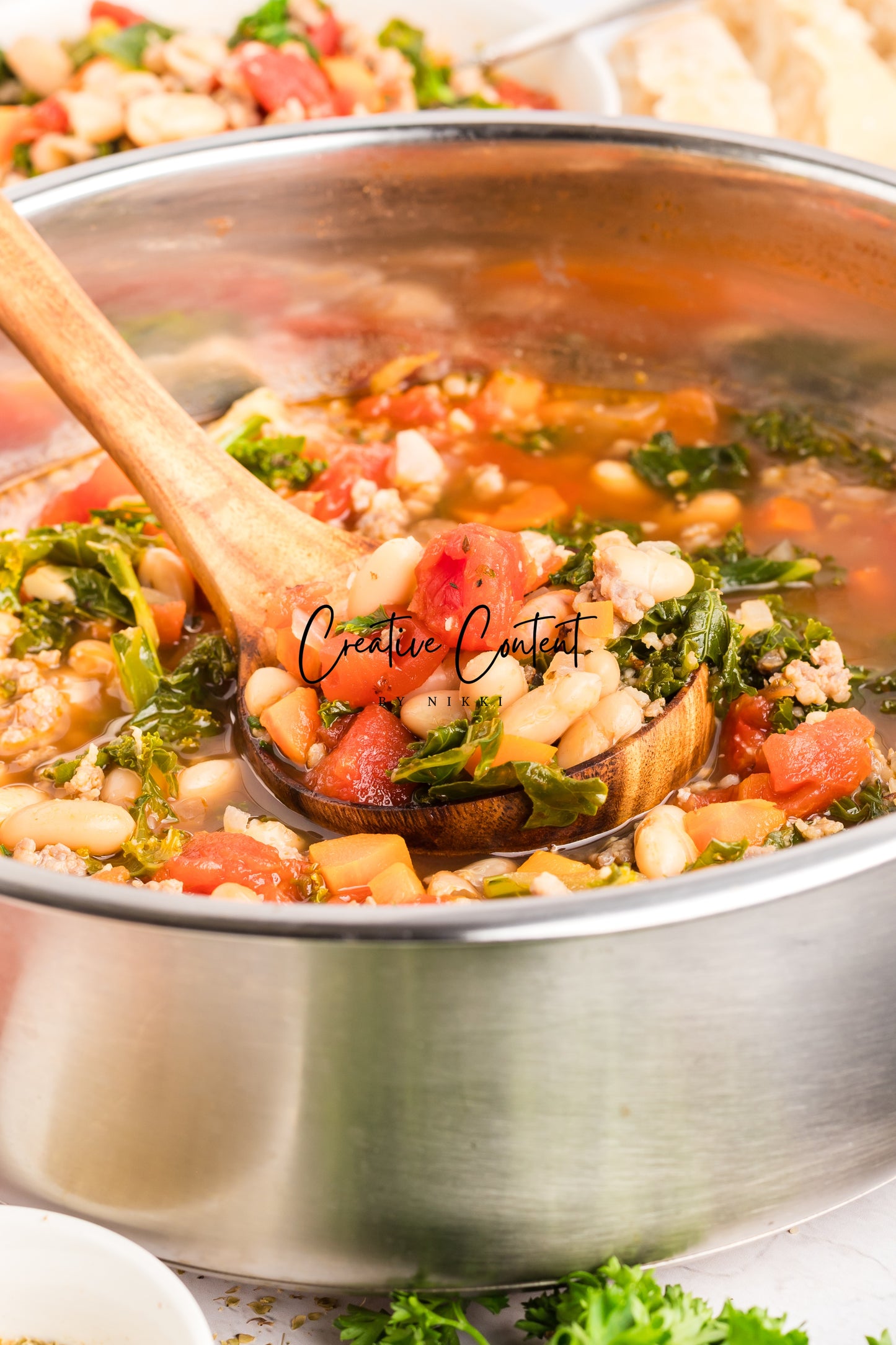 Kale and White Bean Sausage Soup - Exclusive
