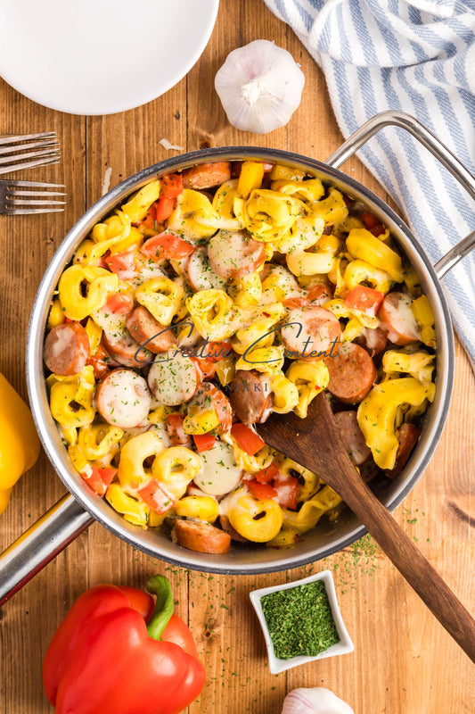 Kielbasa and Tortellini Skillet - Exclusive