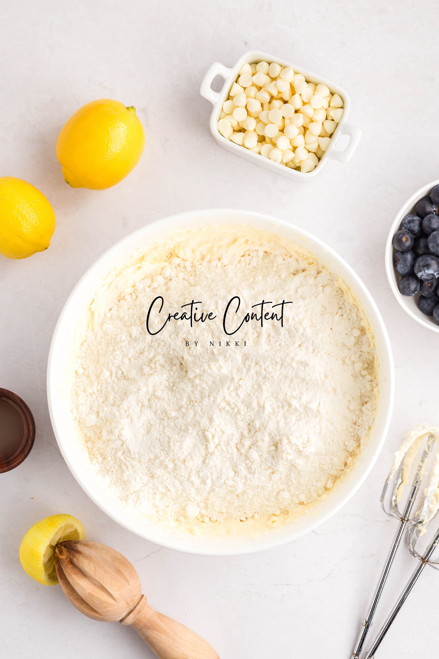 Lemon Blueberry Cake Cookies With A Lemon Glaze - Set 2 of 2