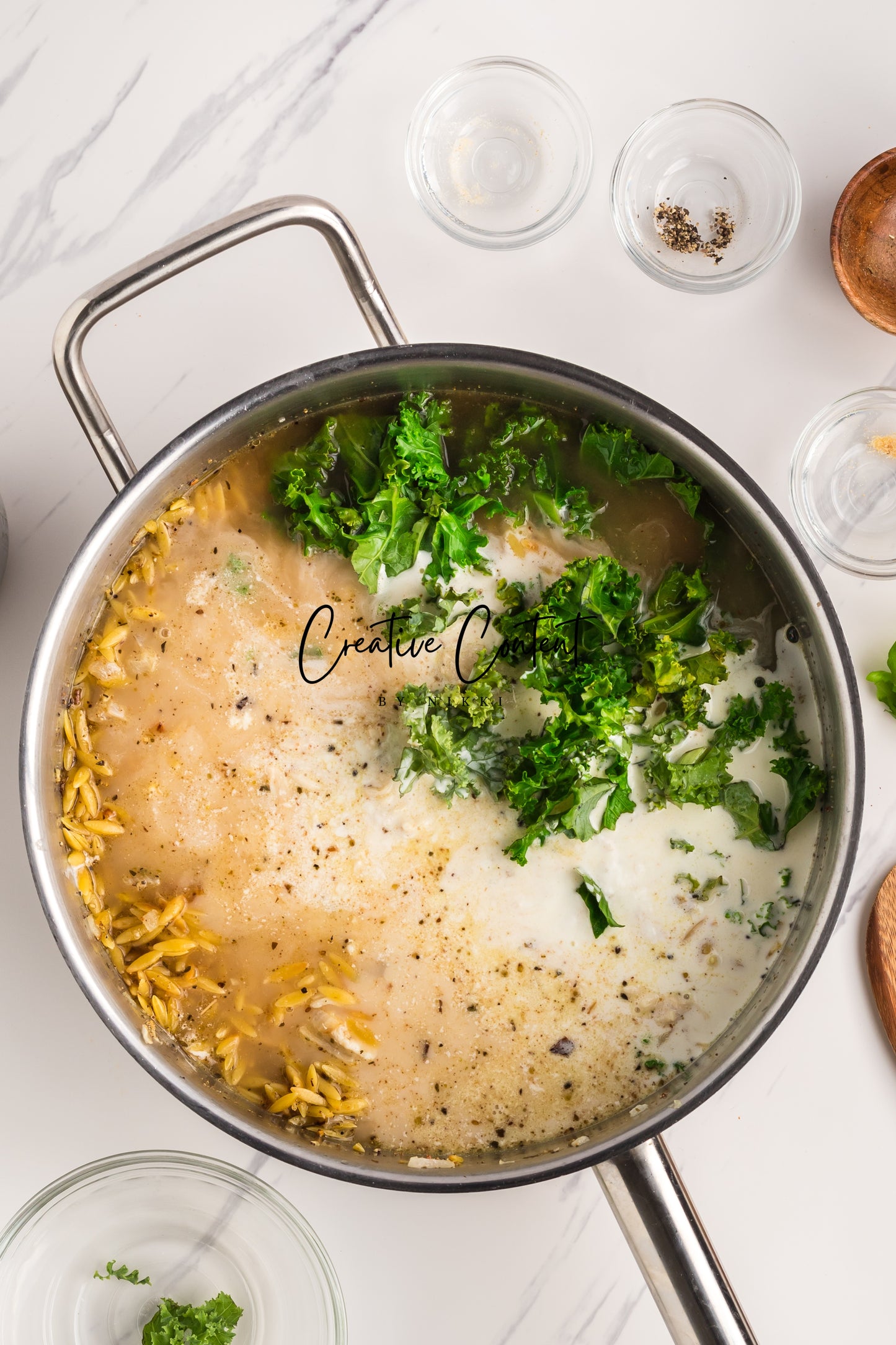 Lemon Chicken Orzo Pasta - Set 2 of 2