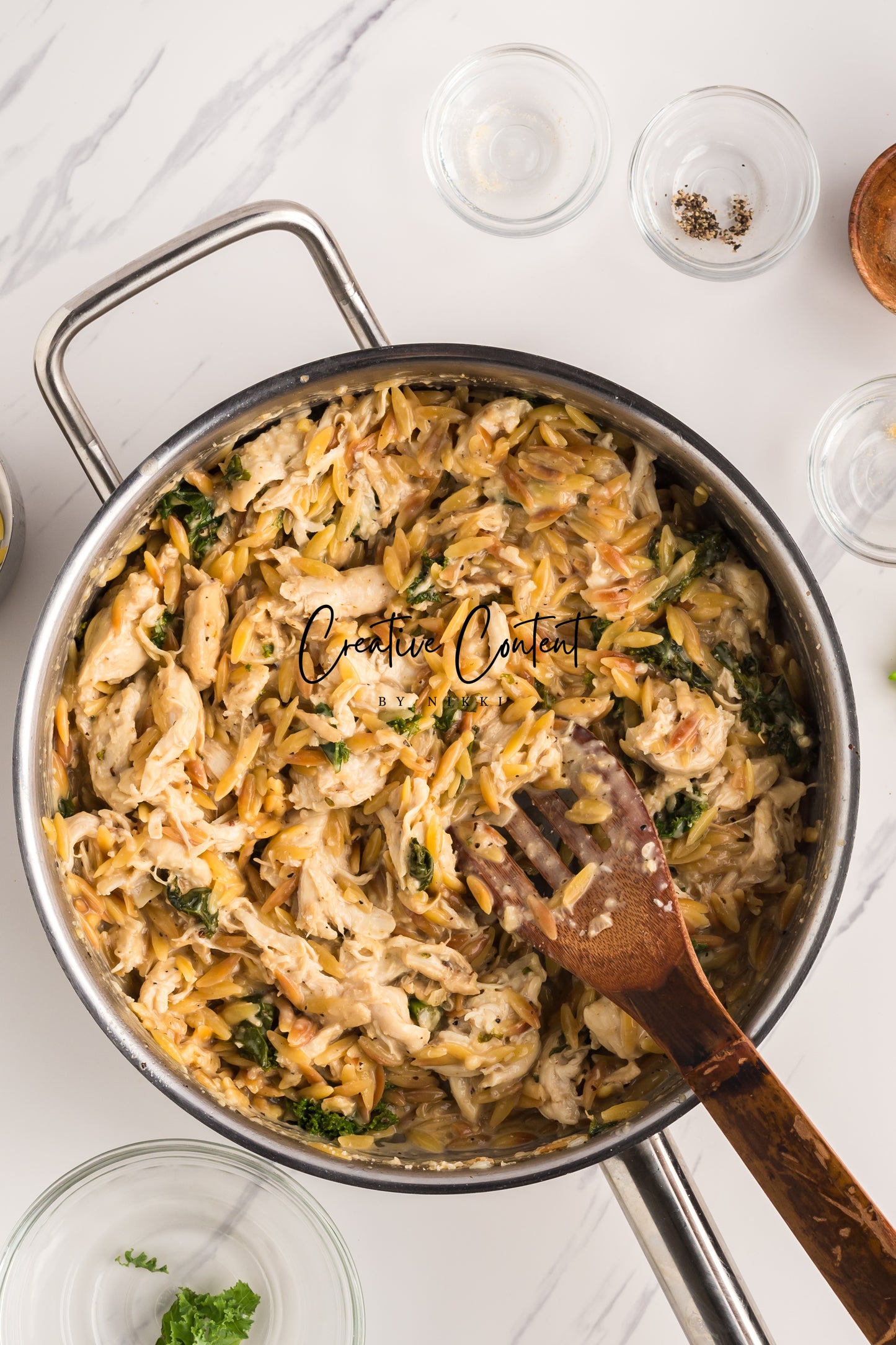 Lemon Chicken Orzo Pasta - Set 1 of 2