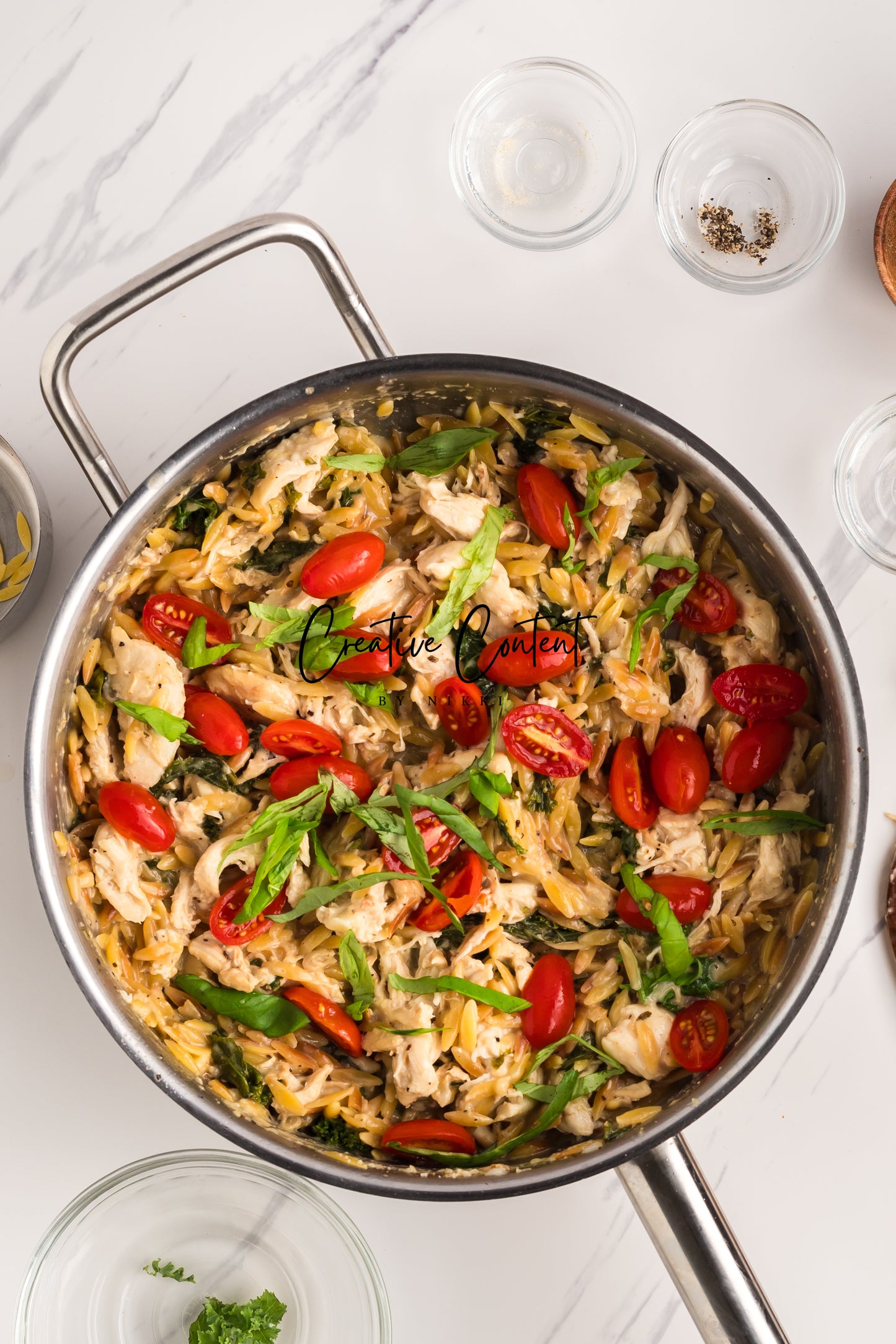 Lemon Chicken Orzo Pasta - Set 1 of 2