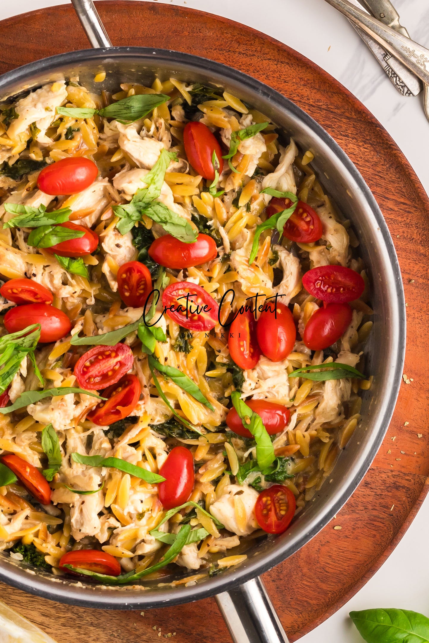 Lemon Chicken Orzo Pasta - Set 1 of 2