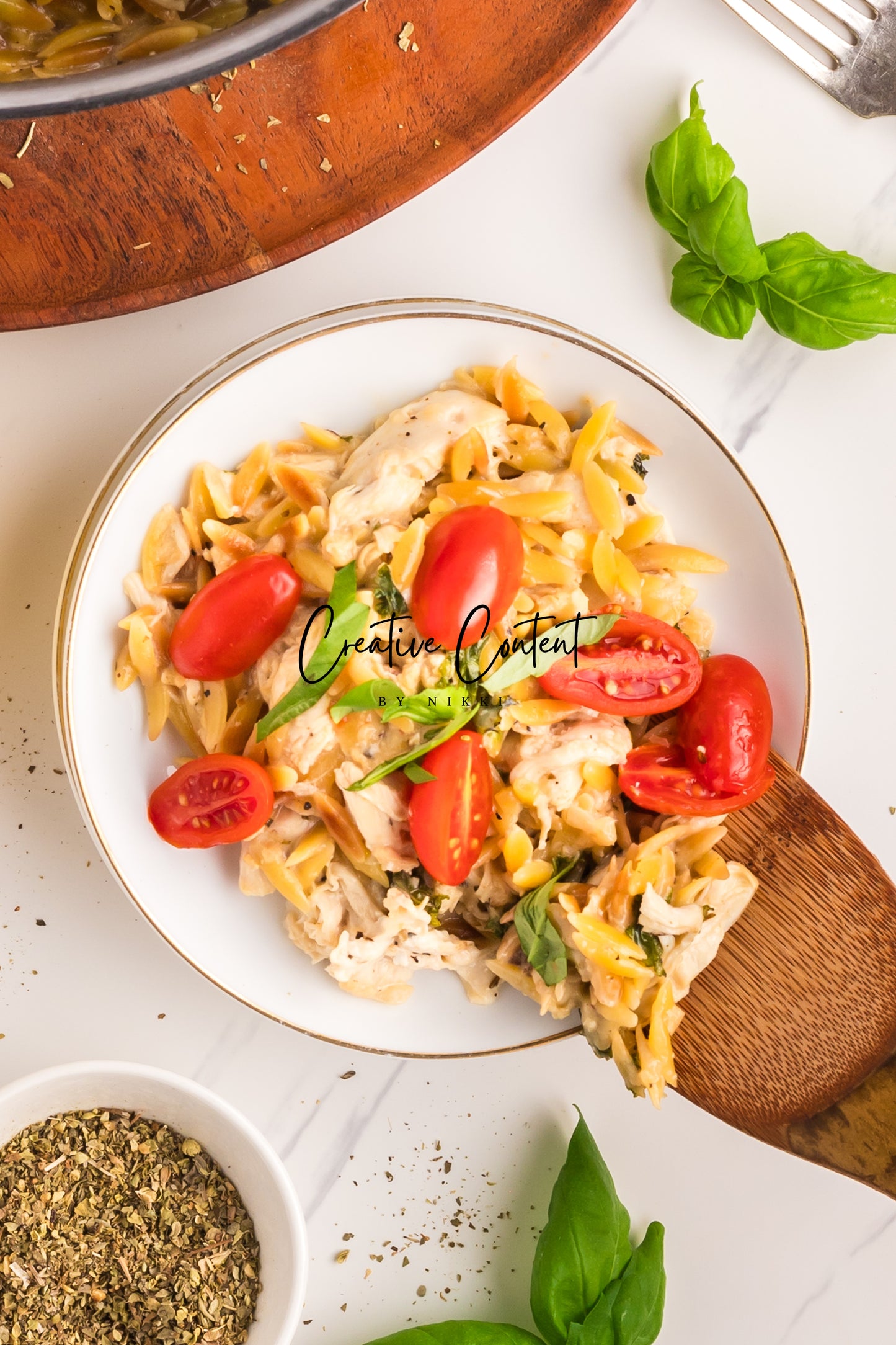 Lemon Chicken Orzo Pasta - Set 1 of 2