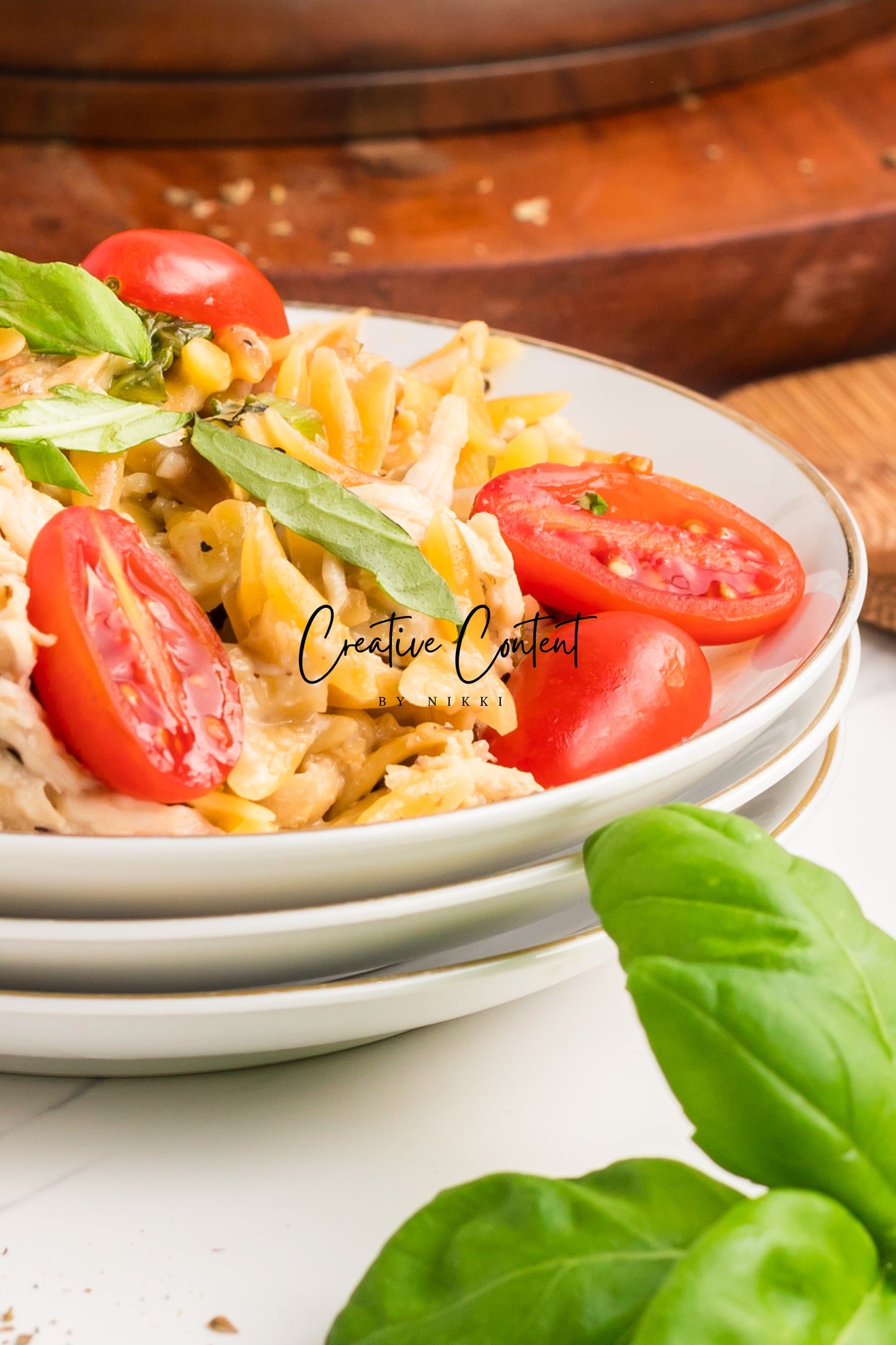 Lemon Chicken Orzo Pasta - Set 1 of 2