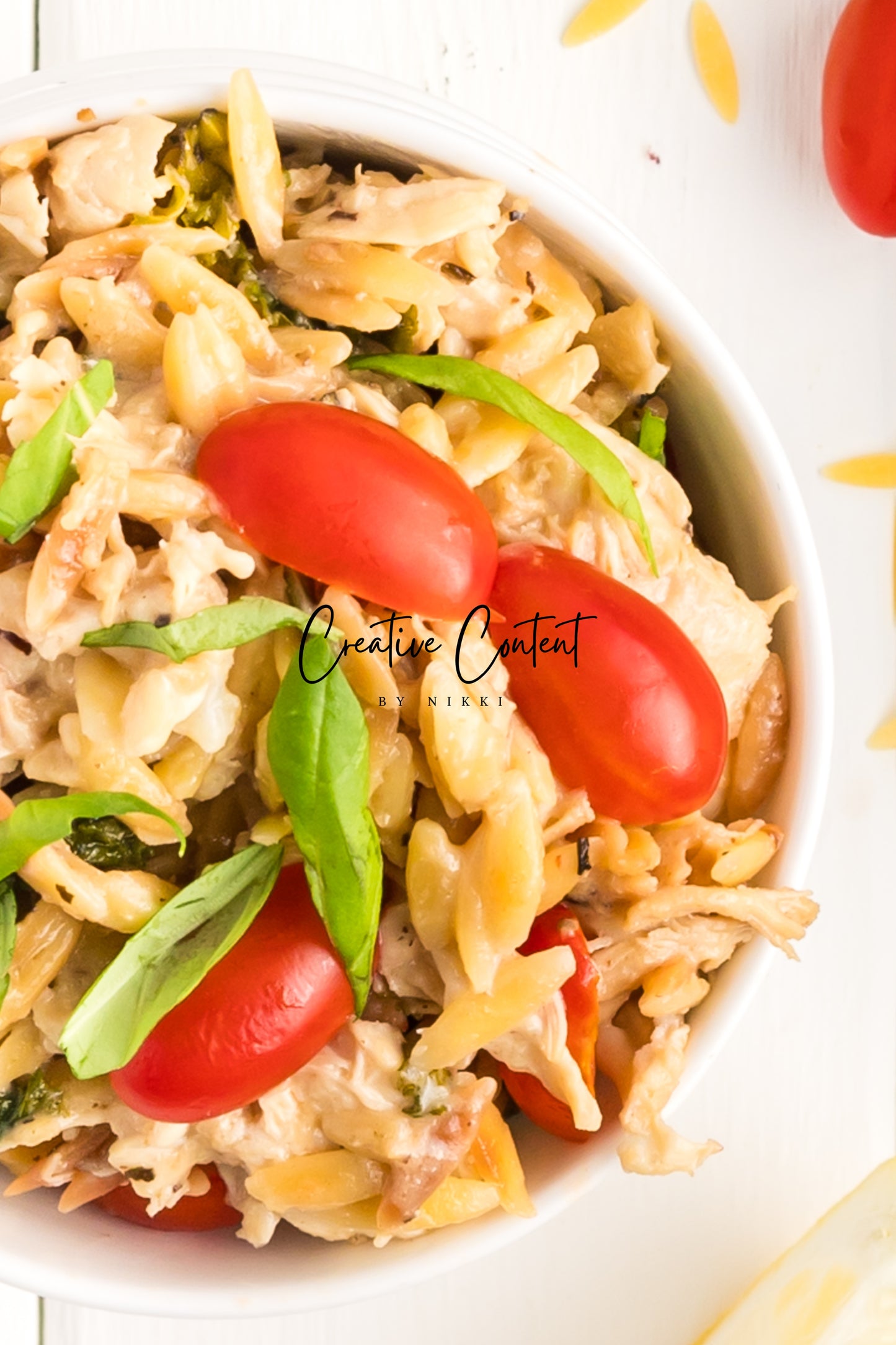 Lemon Chicken Orzo Pasta - Set 2 of 2