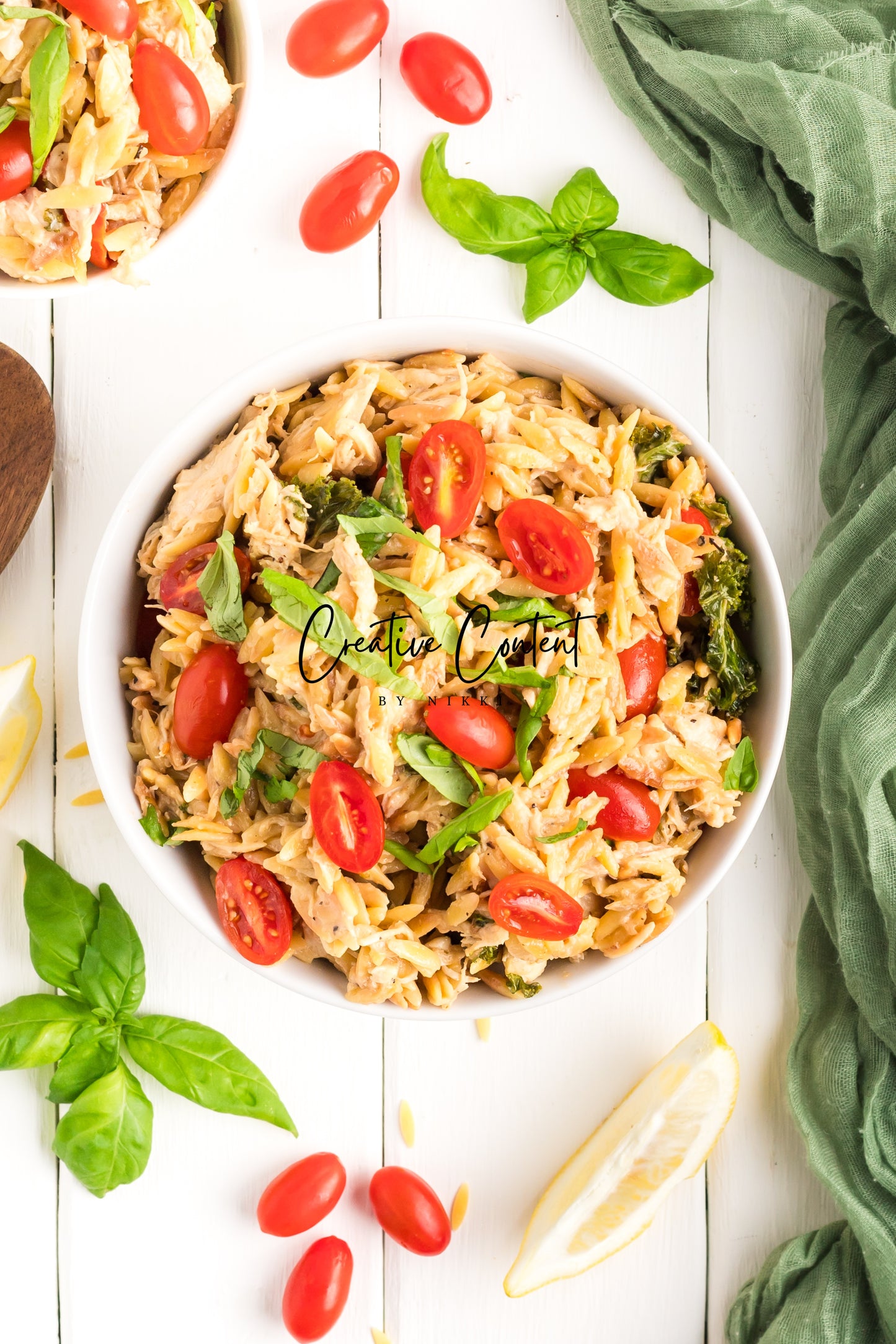 Lemon Chicken Orzo Pasta - Set 2 of 2