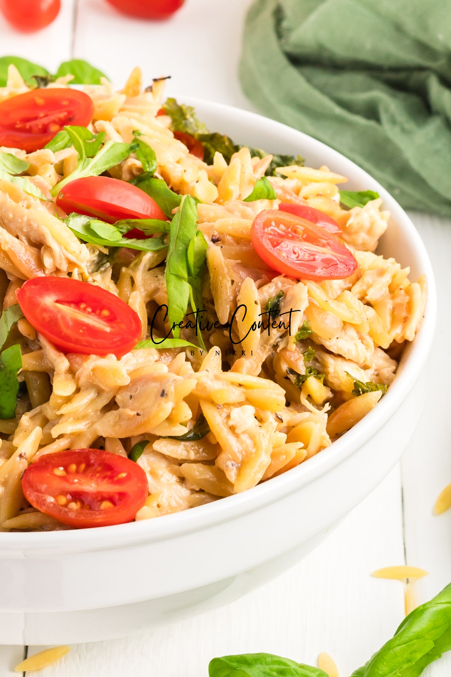 Lemon Chicken Orzo Pasta - Set 2 of 2