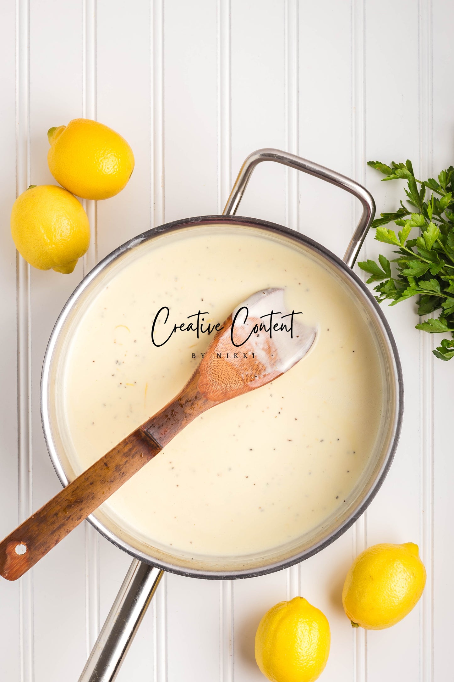 Lemon Cream Spaghetti - Set 2 of 2