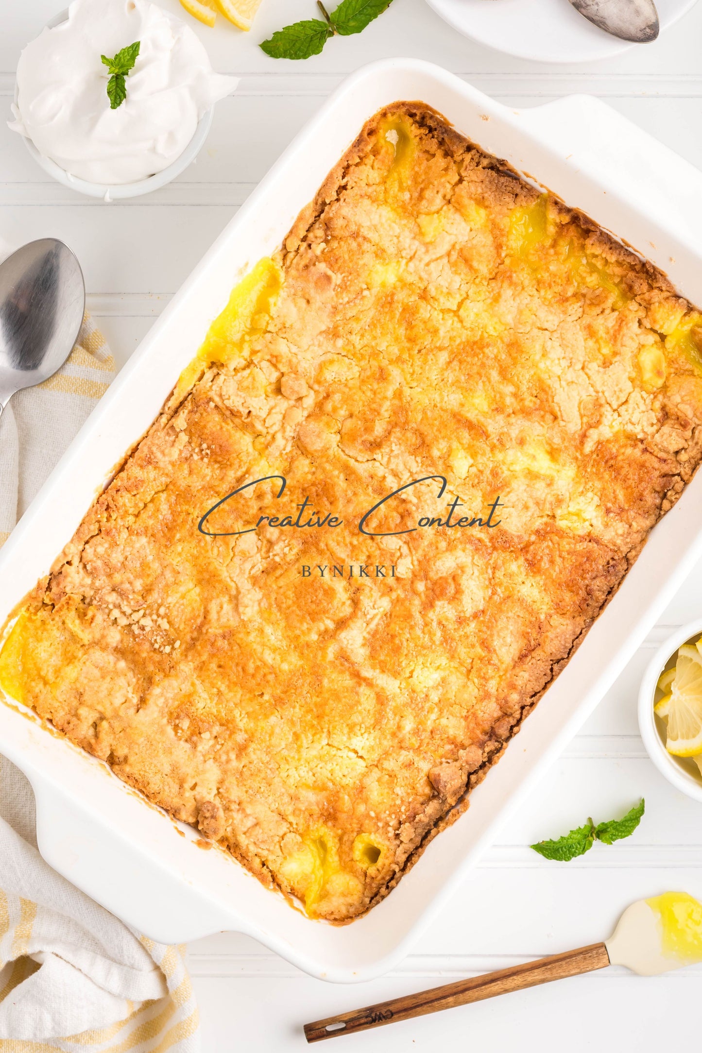 Lemon Dump Cake- Exclusive
