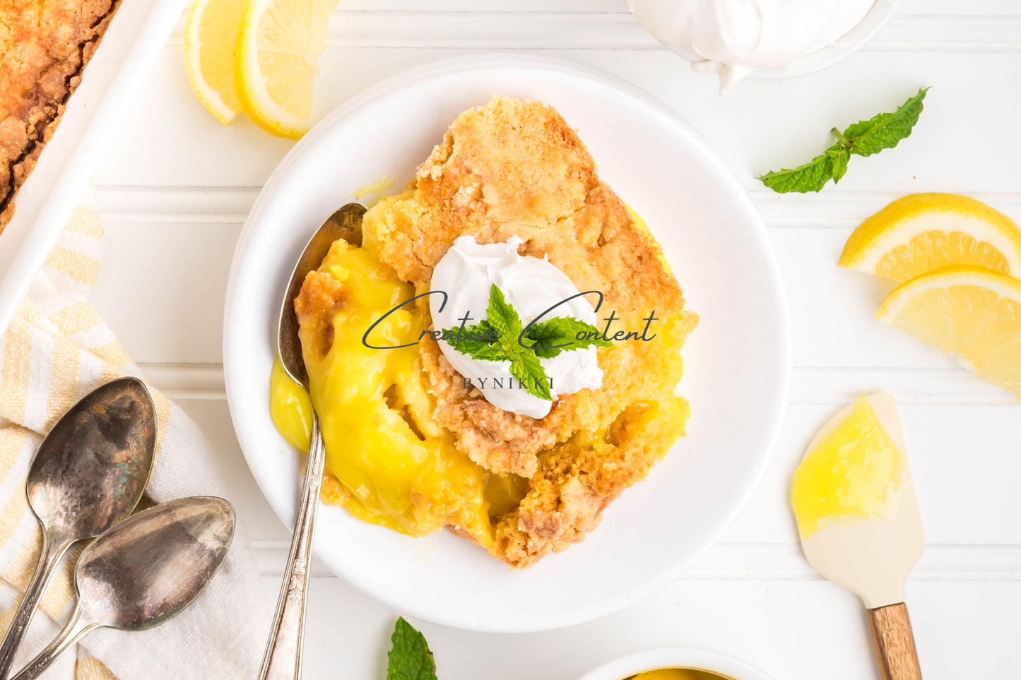 Lemon Dump Cake- Exclusive