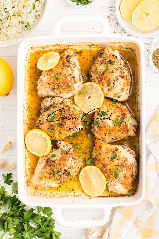 Lemon Herb Chicken + Lemon Herb Rice - Exclusive