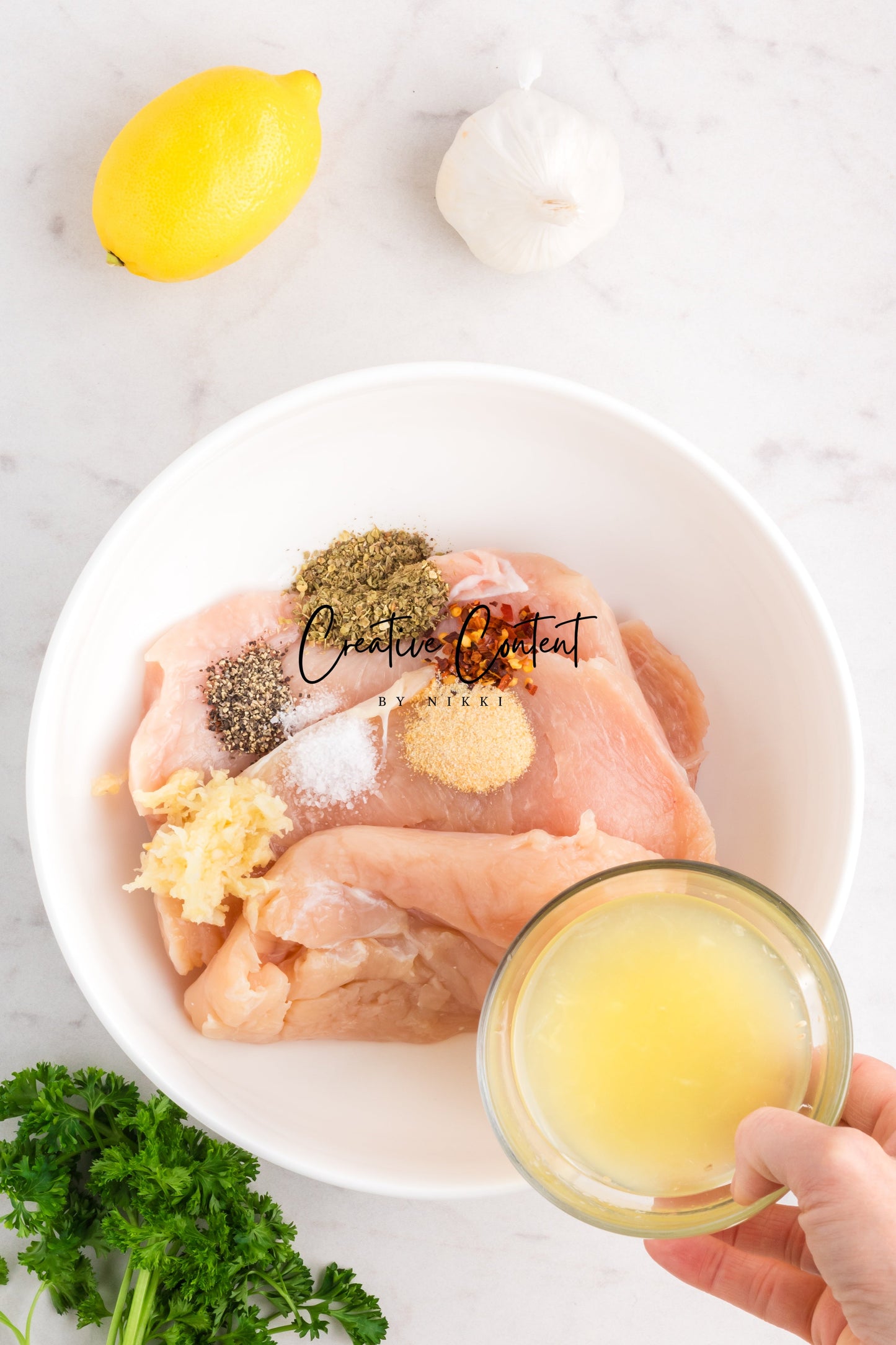 Lemon and Garlic Chicken - Set 1 of 2