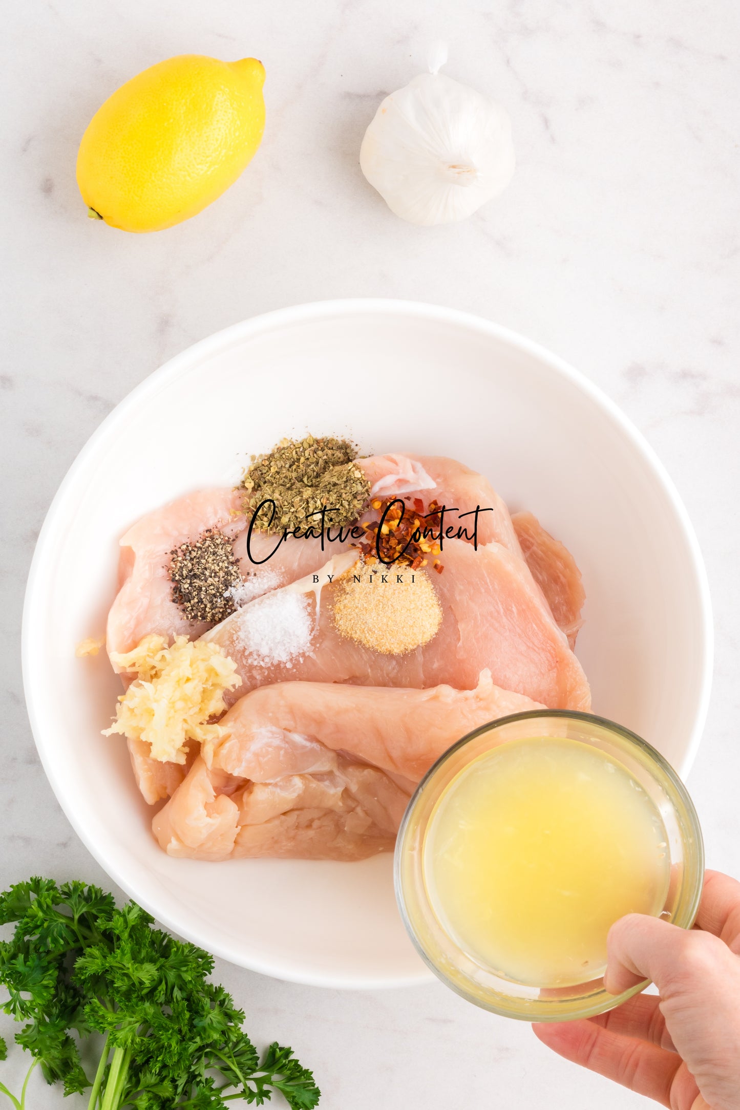 Lemon and Garlic Chicken - Set 2 of 2