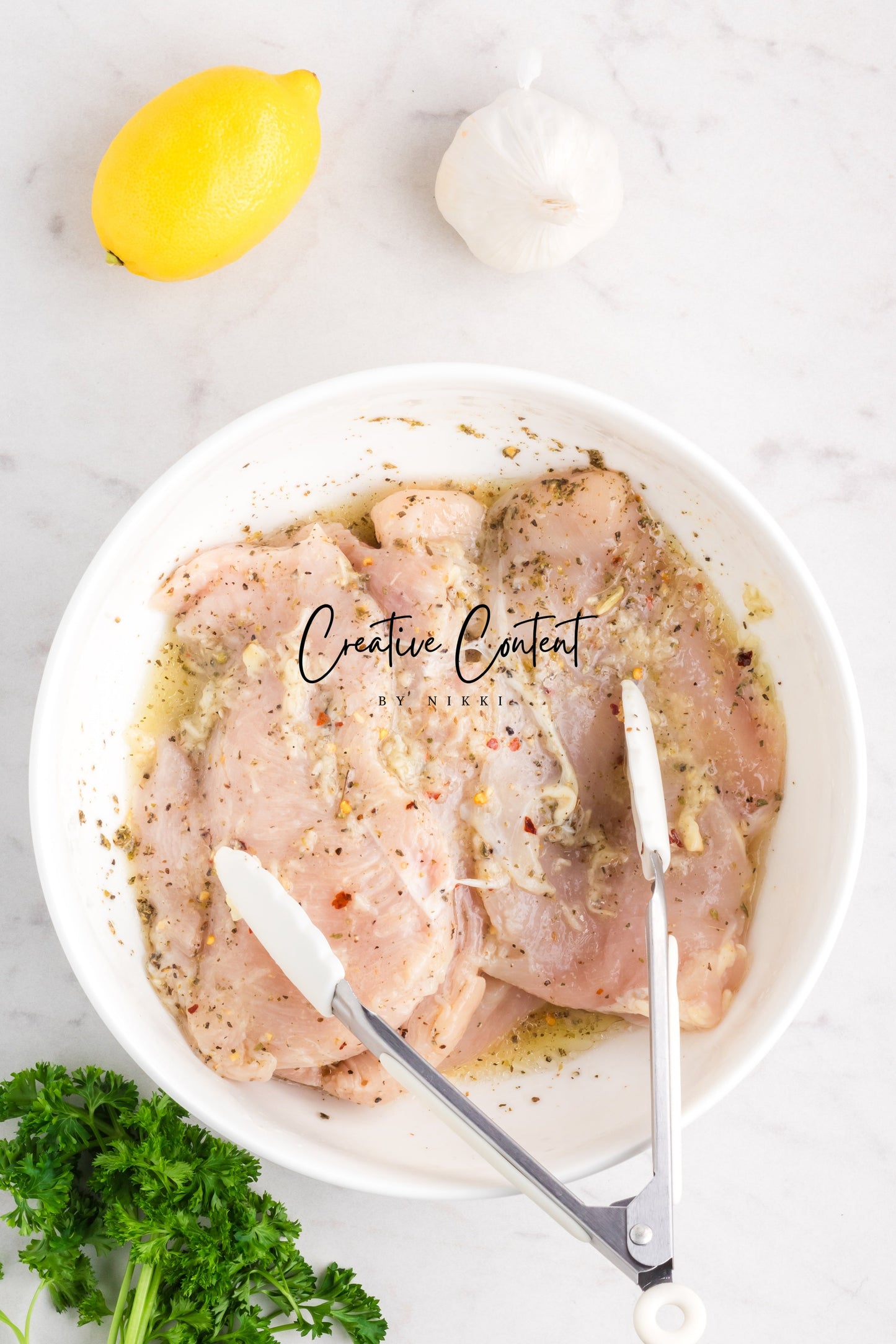 Lemon and Garlic Chicken - Set 1 of 2