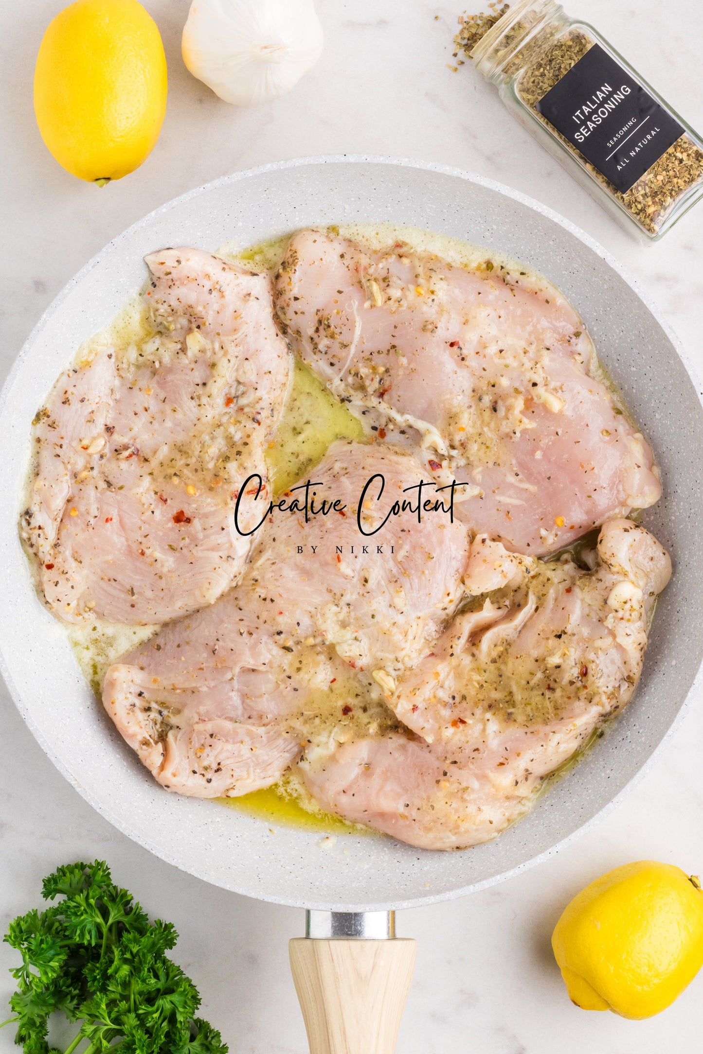 Lemon and Garlic Chicken - Set 1 of 2