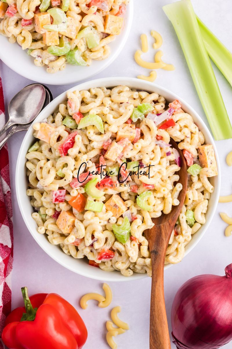 Macaroni Salad - Set 1 of 2