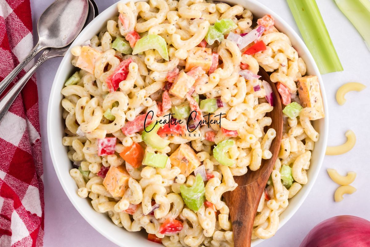 Macaroni Salad - Set 1 of 2