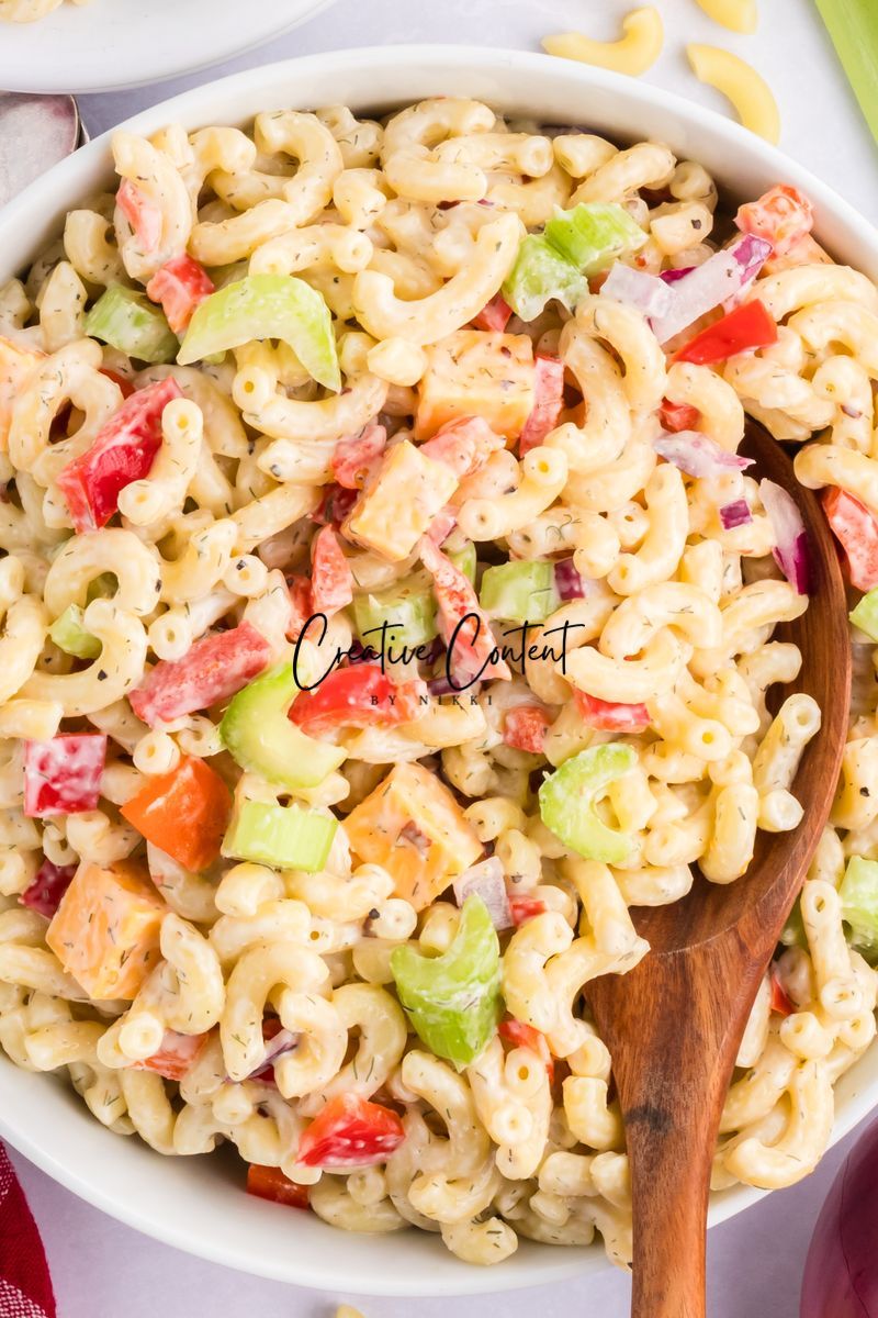 Macaroni Salad - Set 1 of 2