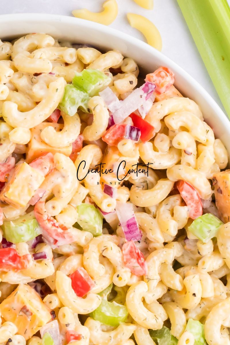 Macaroni Salad - Set 1 of 2