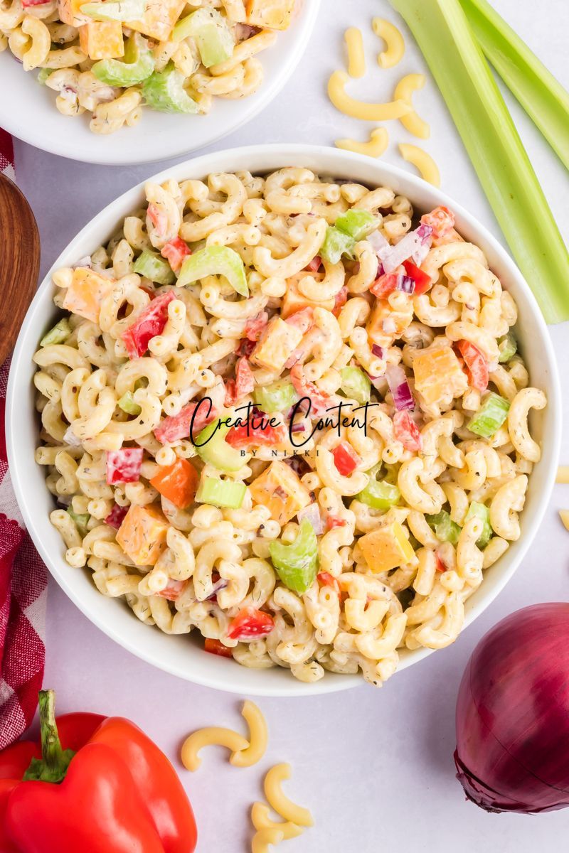 Macaroni Salad - Set 1 of 2