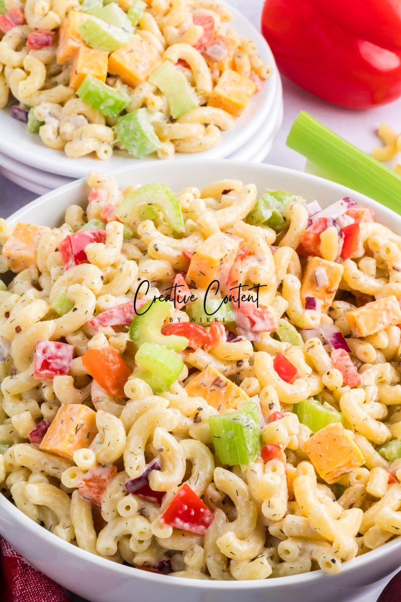 Macaroni Salad - Set 1 of 2